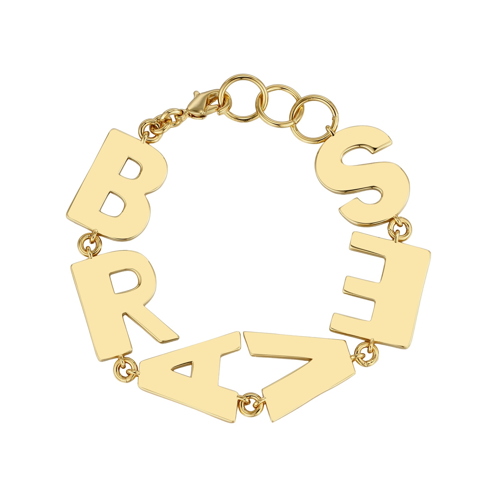 Atlanta Braves Letter Link Bracelet by Jill Martin