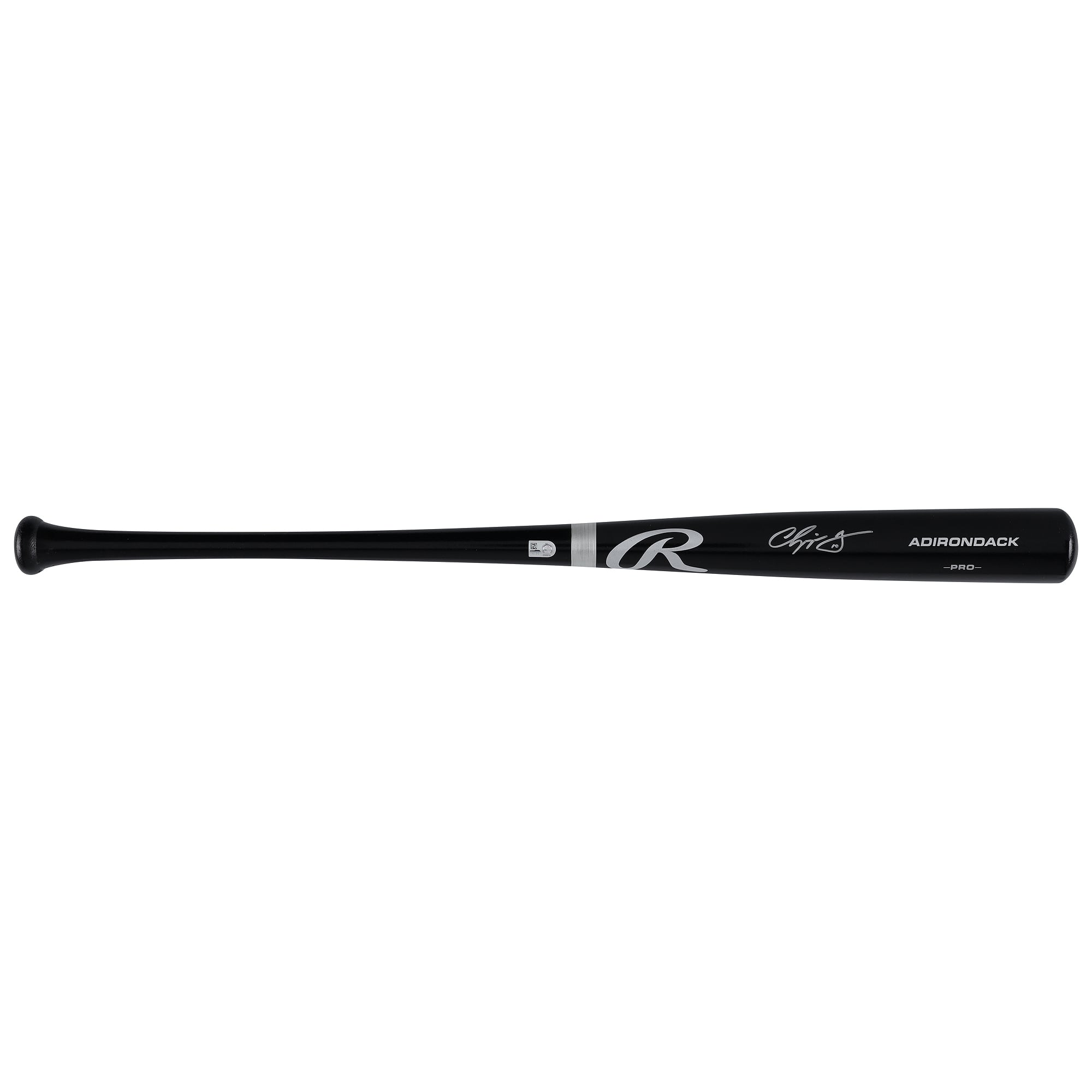 Chipper Jones Atlanta Braves Autographed Black Rawlings Pro Bat