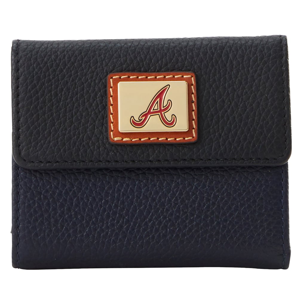 Atlanta Braves Dooney & Bourke Flap Credit Card Wallet