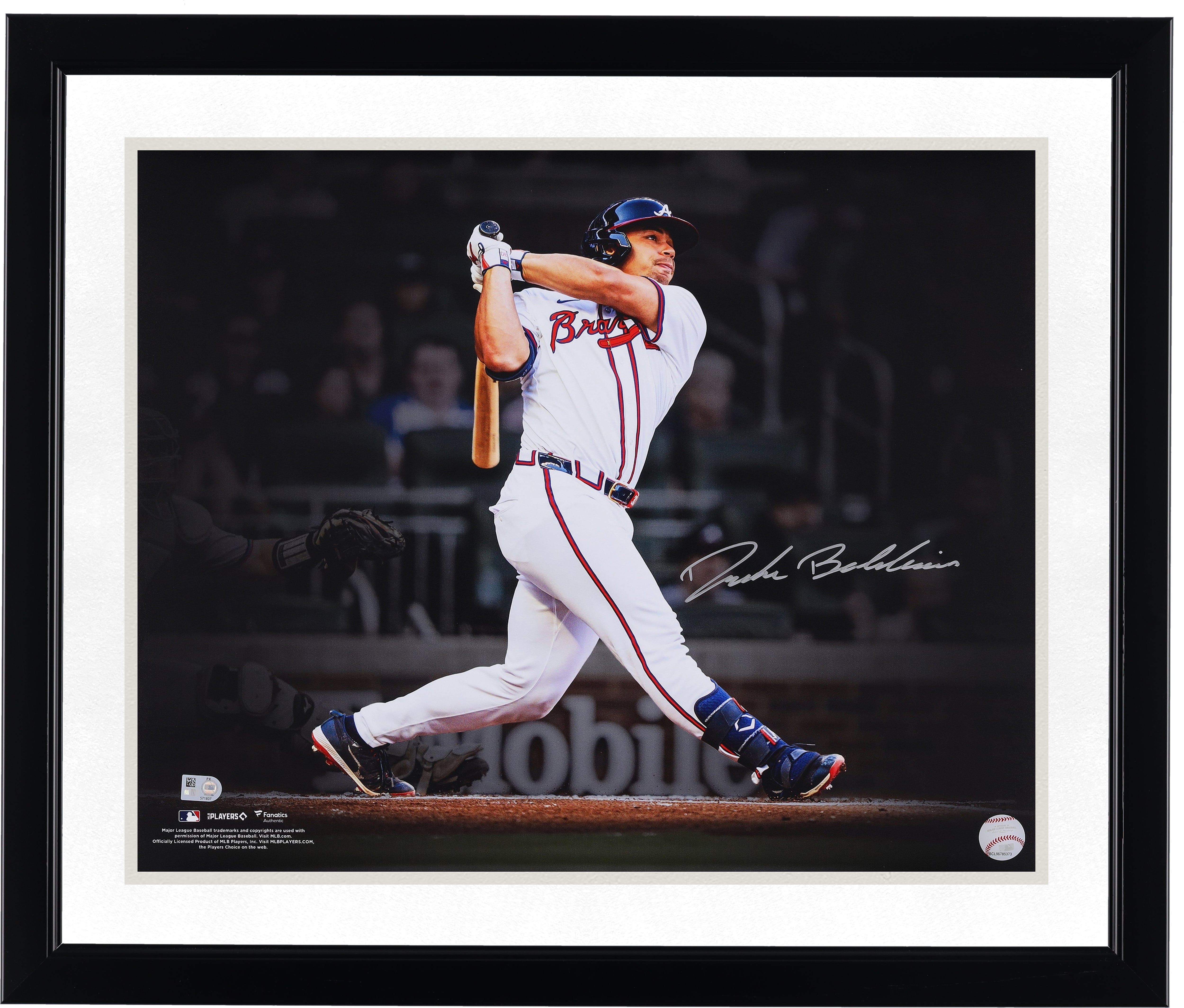 Drake Baldwin Atlanta Braves Autographed 16" x 20" Home Run Spotlight Photograph