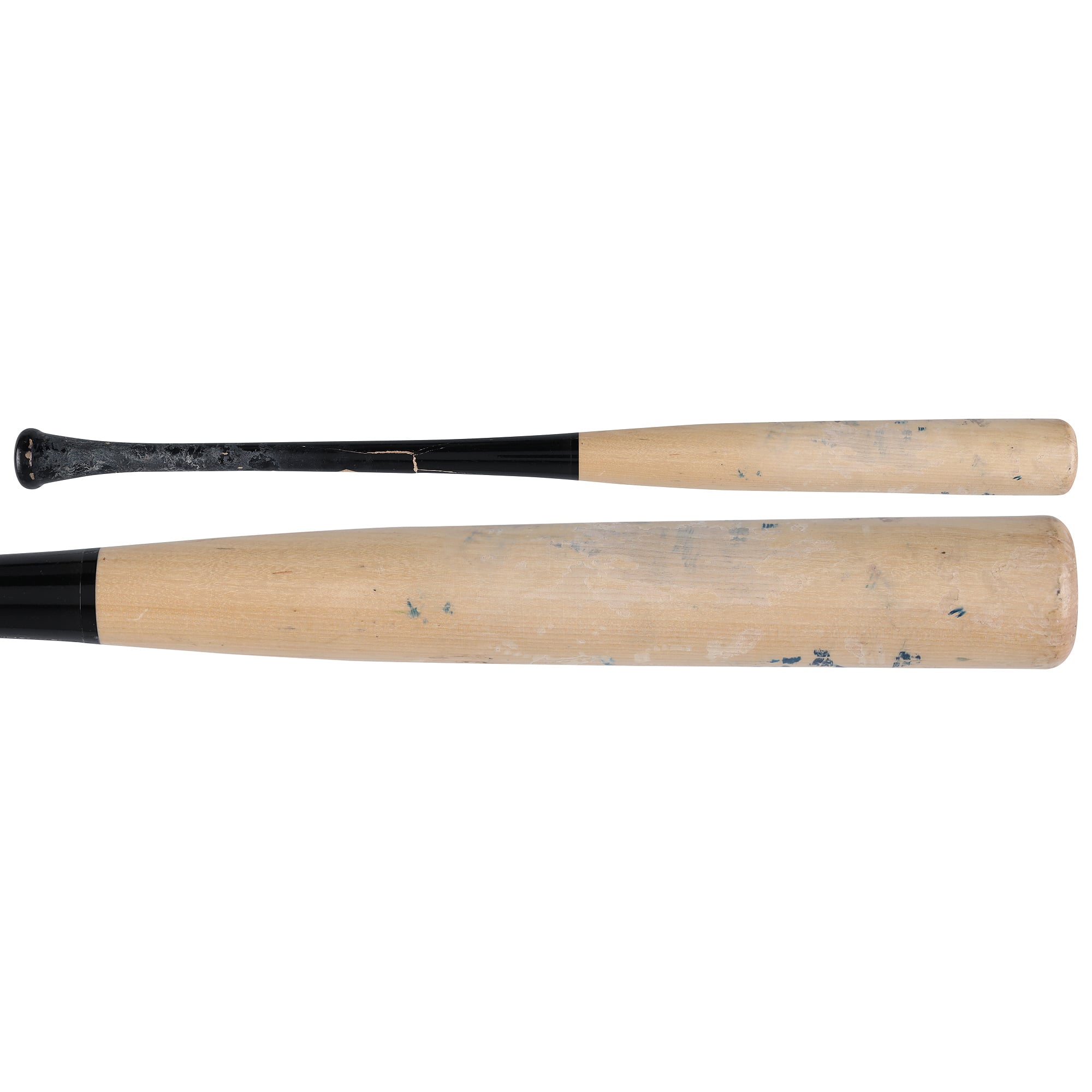 Drake Baldwin Atlanta Braves Autographed Game-Used Tan/Black Old Hickory Broken Bat from the 2026 MLB Season