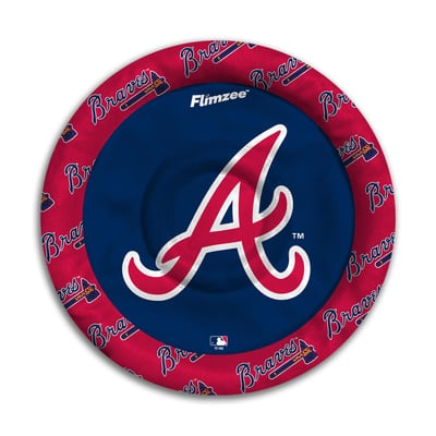 Atlanta Braves Fanpoint Flimzee Bean Bag Flying Disc