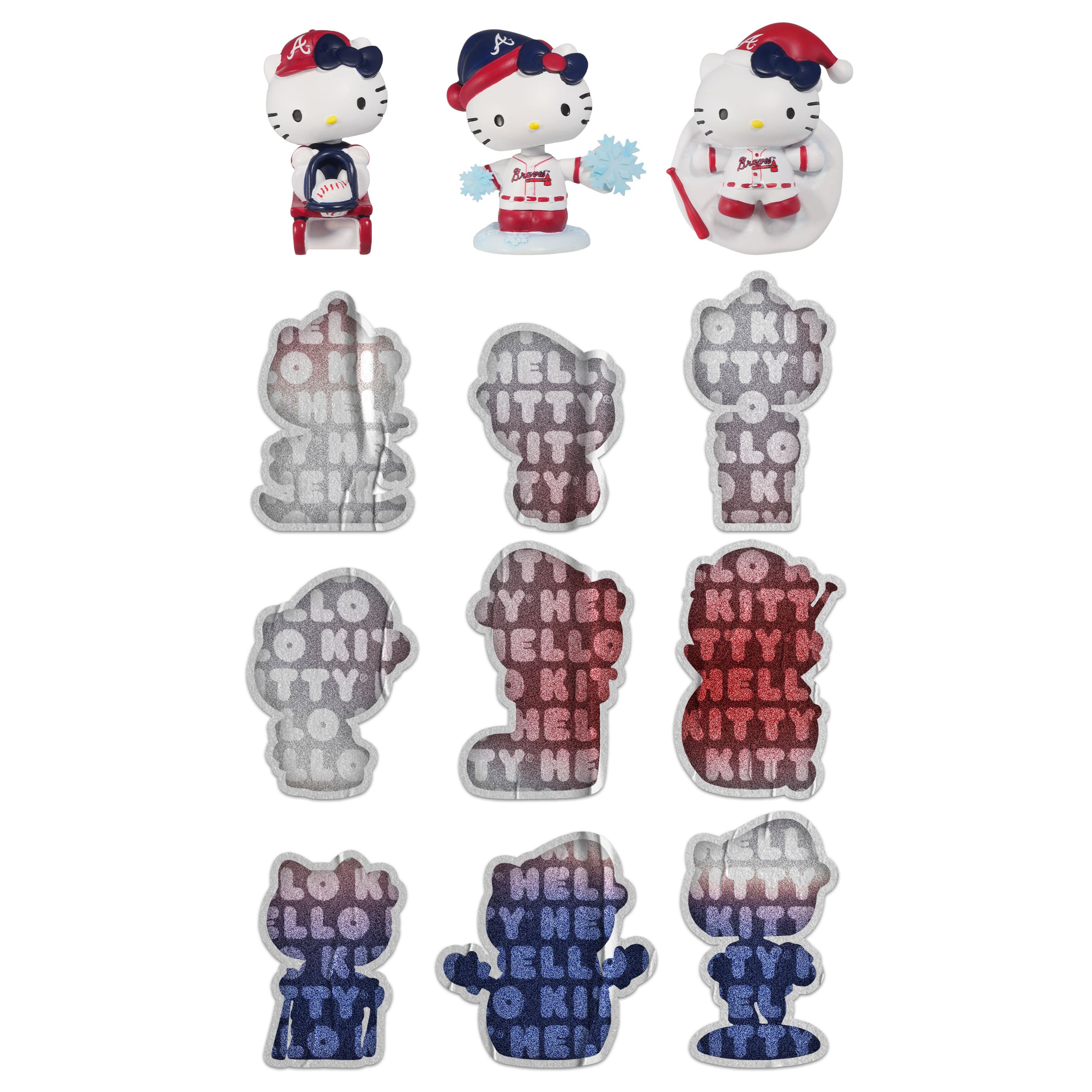 Calendrier de l'Avent Hello Kitty des Braves d'Atlanta (FOCO)