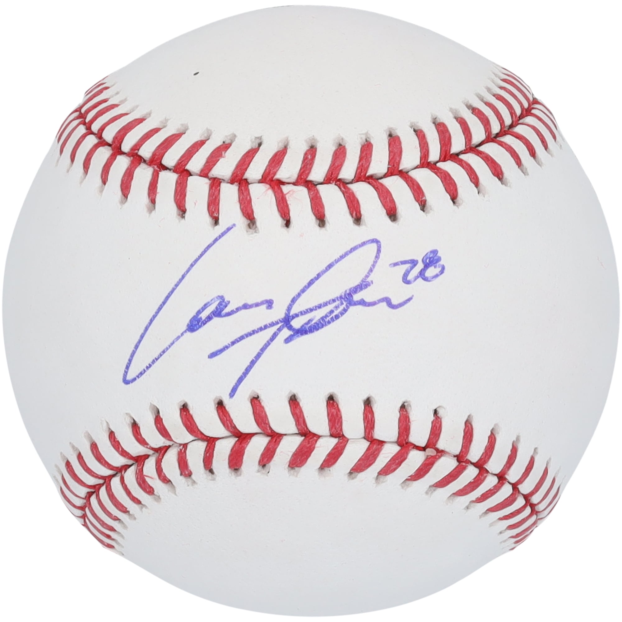 Lane Thomas Atlanta Braves Autographed Baseball