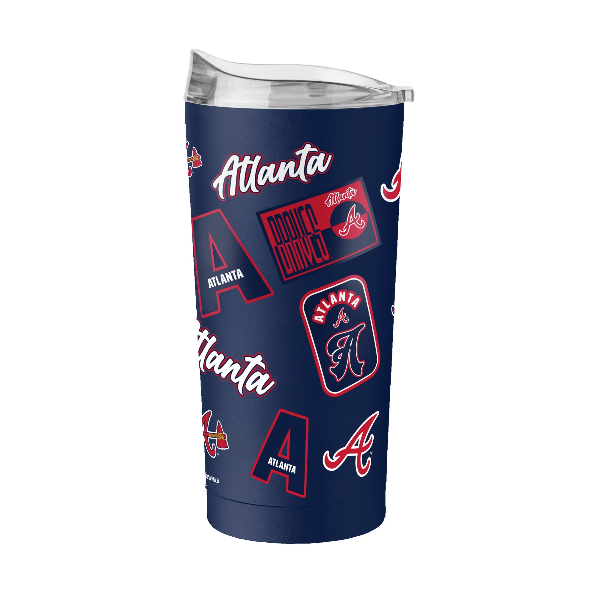 Gobelet isotherme Dreamweave à revêtement en poudre Logo Brands Atlanta Braves de 59 cl