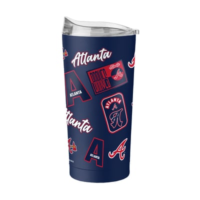  Atlanta Braves Logo Brands 20oz. Dreamweave Powder Coat Tumbler