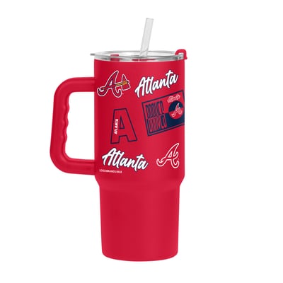 Atlanta Braves Logo Brands 24oz. Dreamweave Tumbler
