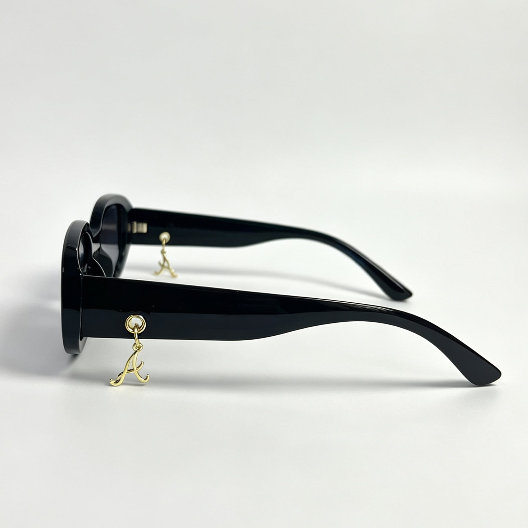 LUV AJ Atlanta Braves Logo Charm Sunglasses