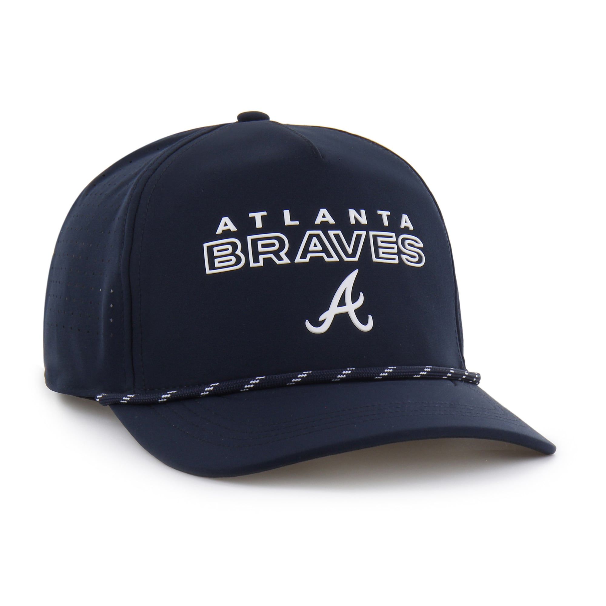 Casquette ajustable Atlanta Braves '47 bleu marine