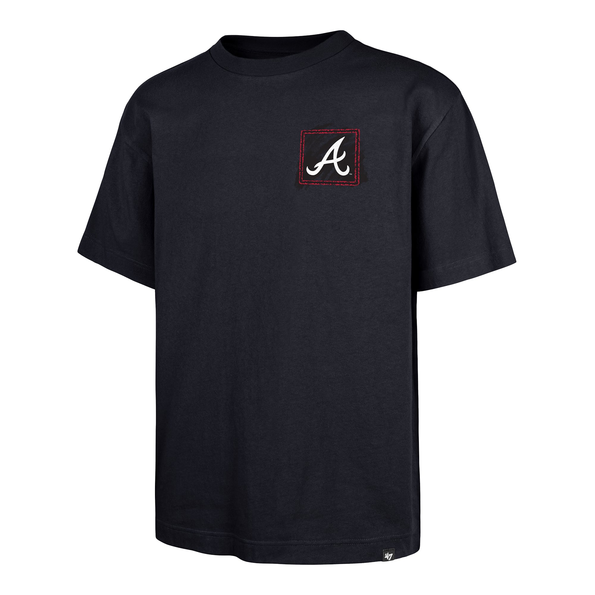 Men's '47 Ronald Acuña Jr. Navy Atlanta Braves Profile Foundation T-Shirt