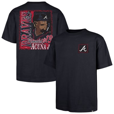 Ronald Acuña Jr. Atlanta Braves '47 Profile Foundation T-Shirt - Navy