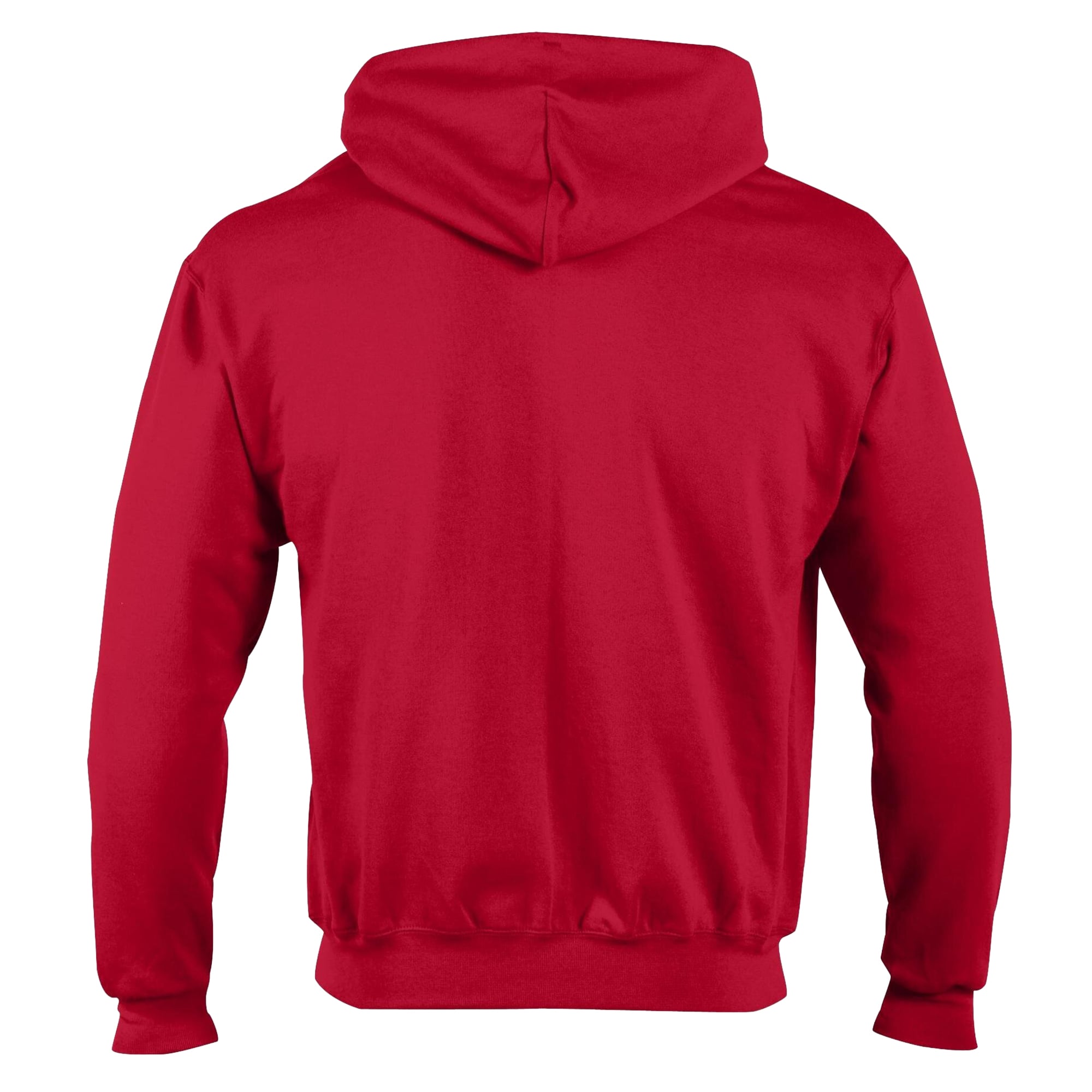 Men's Champion Red Atlanta Braves Powerblend Full-Zip Hoodie