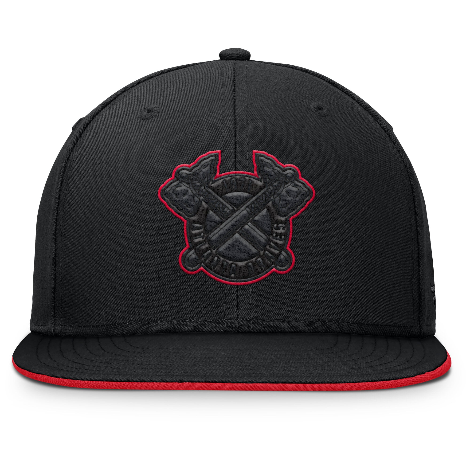 Men's Fanatics  Black Atlanta Braves Glint Snapback Hat