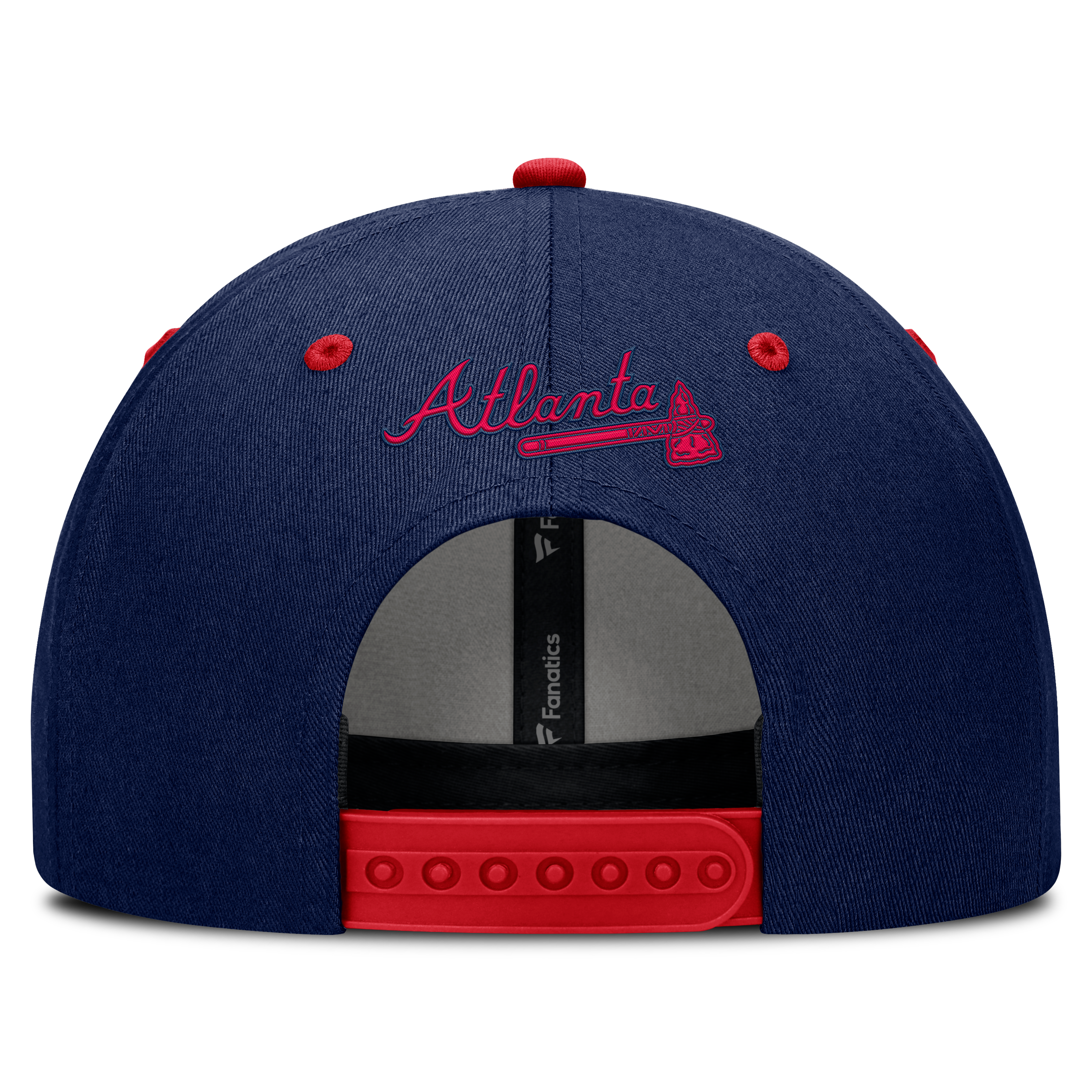 Men's Fanatics Navy Atlanta Braves Leadoff Adjustable Hat