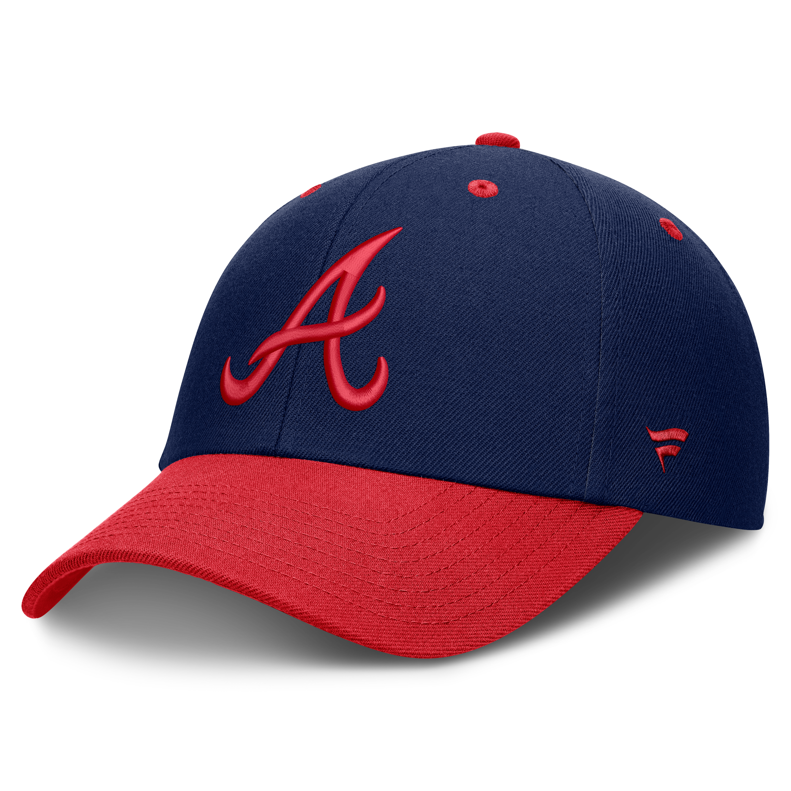 Men's Fanatics Navy Atlanta Braves Leadoff Adjustable Hat