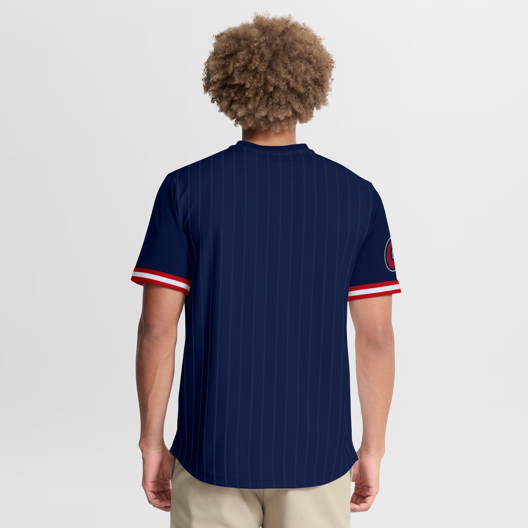 Men's Fanatics Navy Atlanta Braves Walk Off Shirt