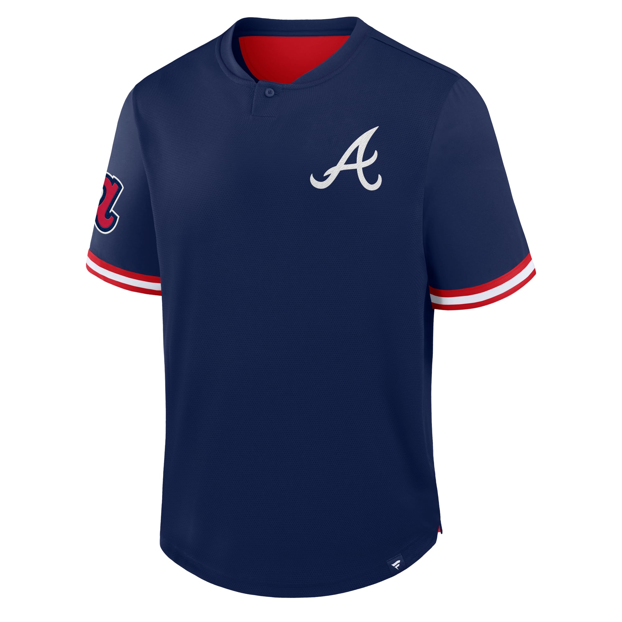 Men's Fanatics Navy Atlanta Braves Walk Off Shirt