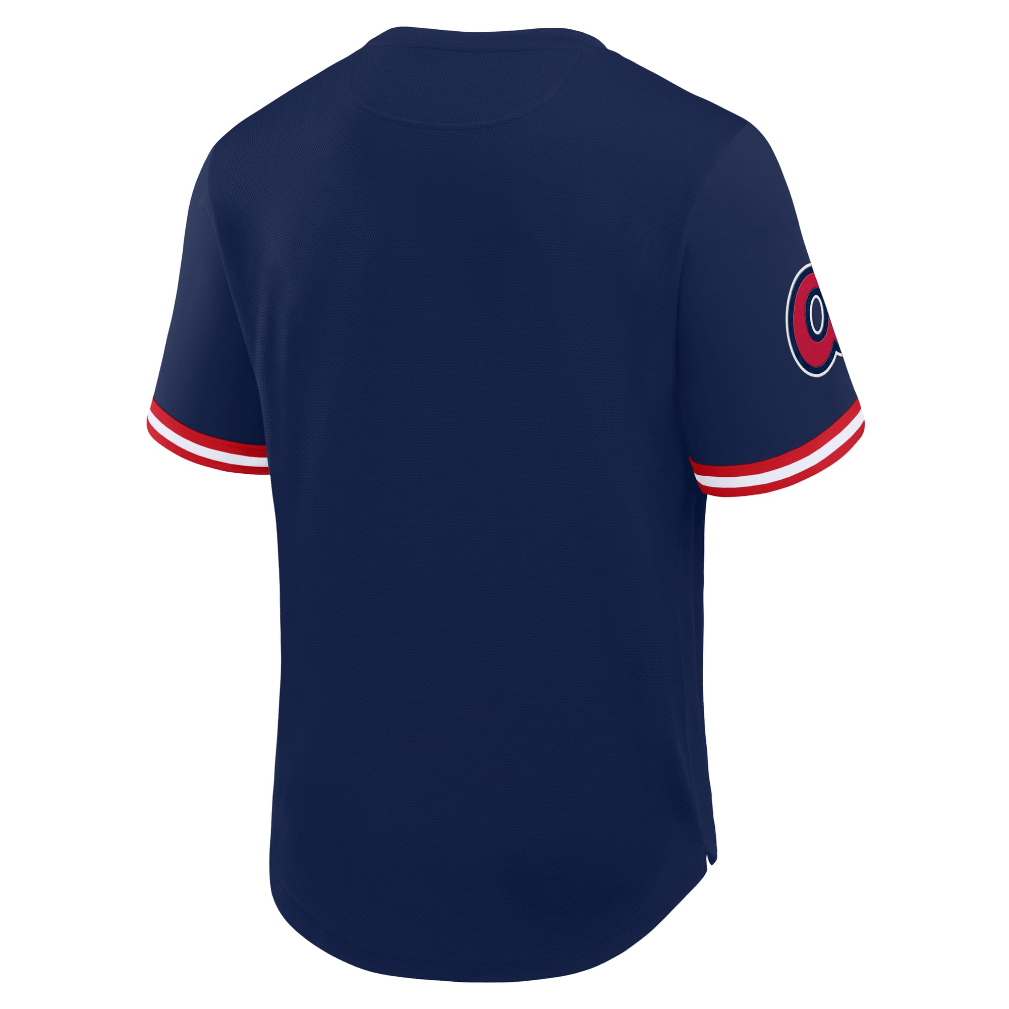 Men's Fanatics Navy Atlanta Braves Walk Off Shirt