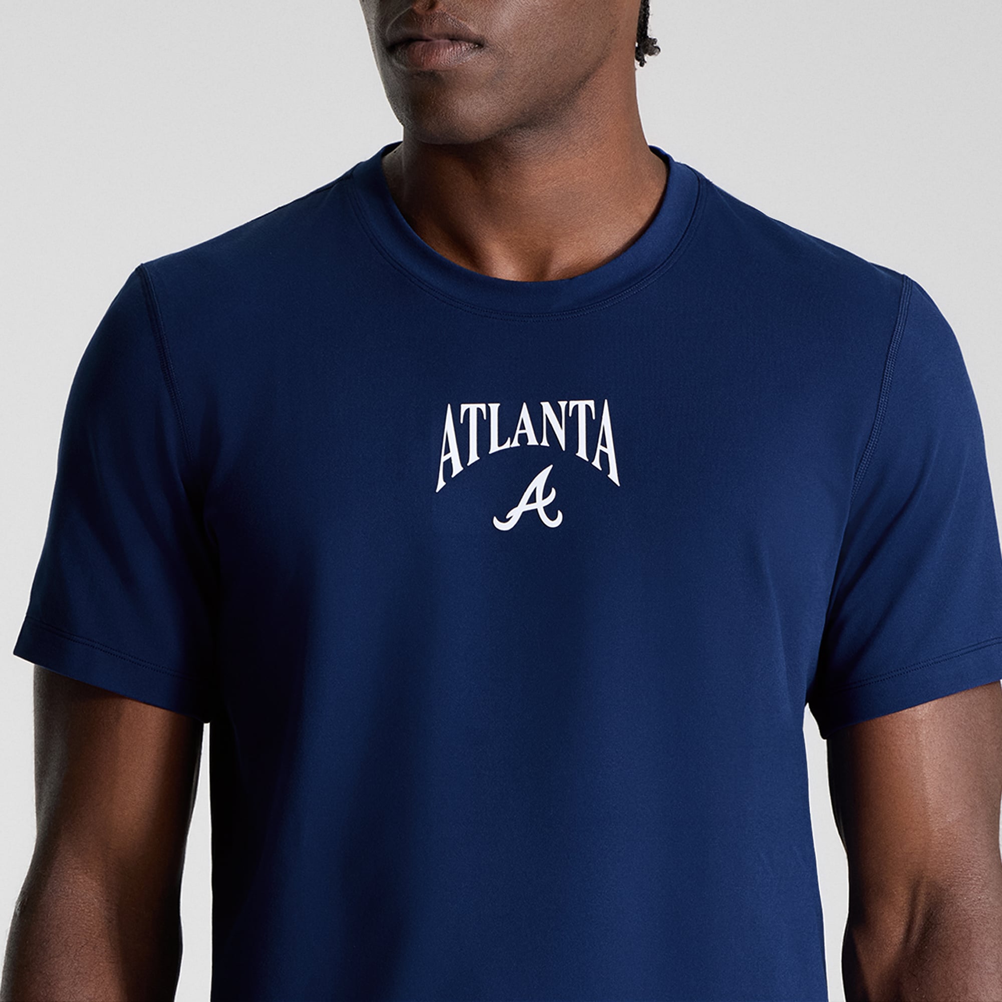 T-shirt en jersey doux pour homme lululemon Midnight Shadow Atlanta Braves