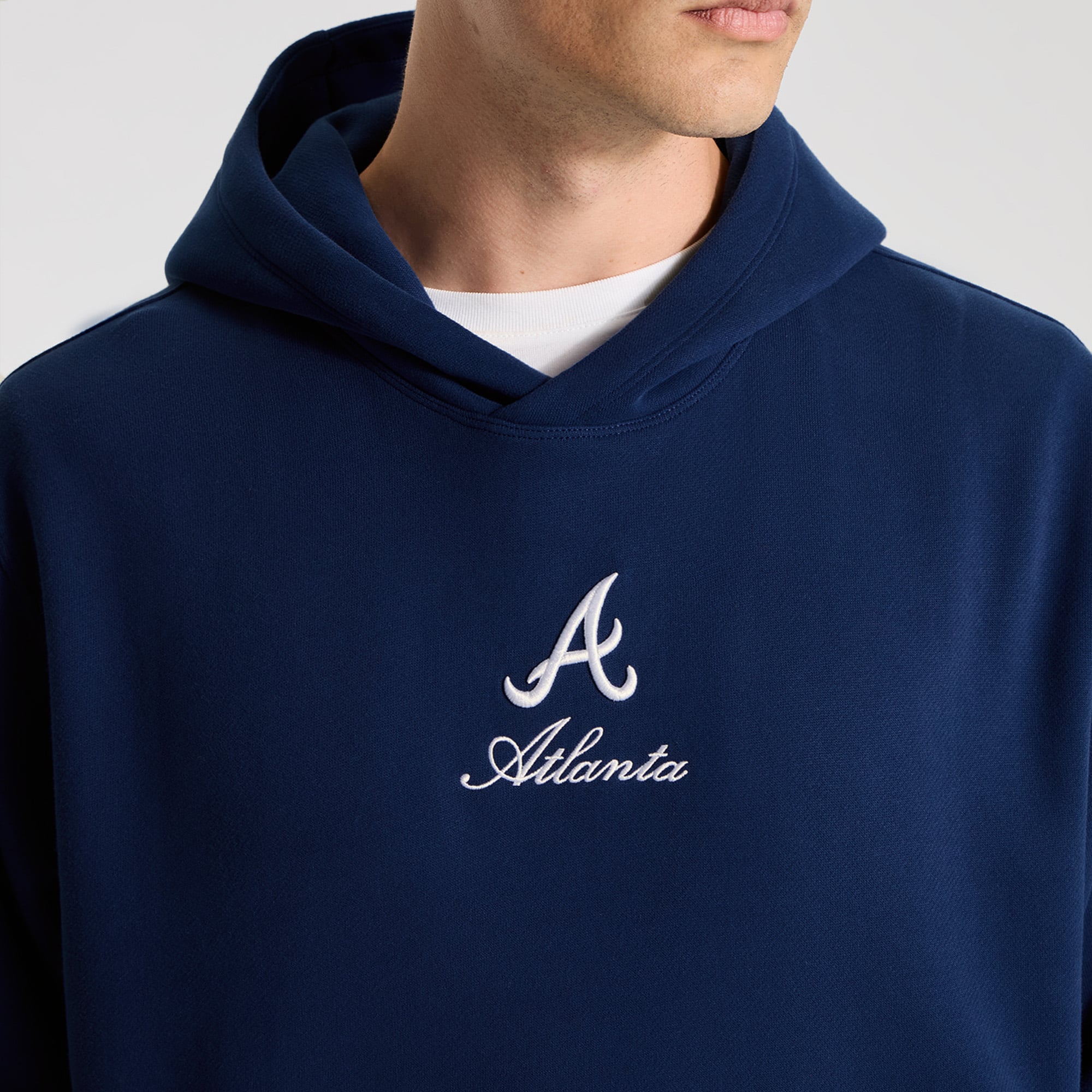Sweat à capuche Steady State Midnight Shadow Atlanta Braves de lululemon pour homme