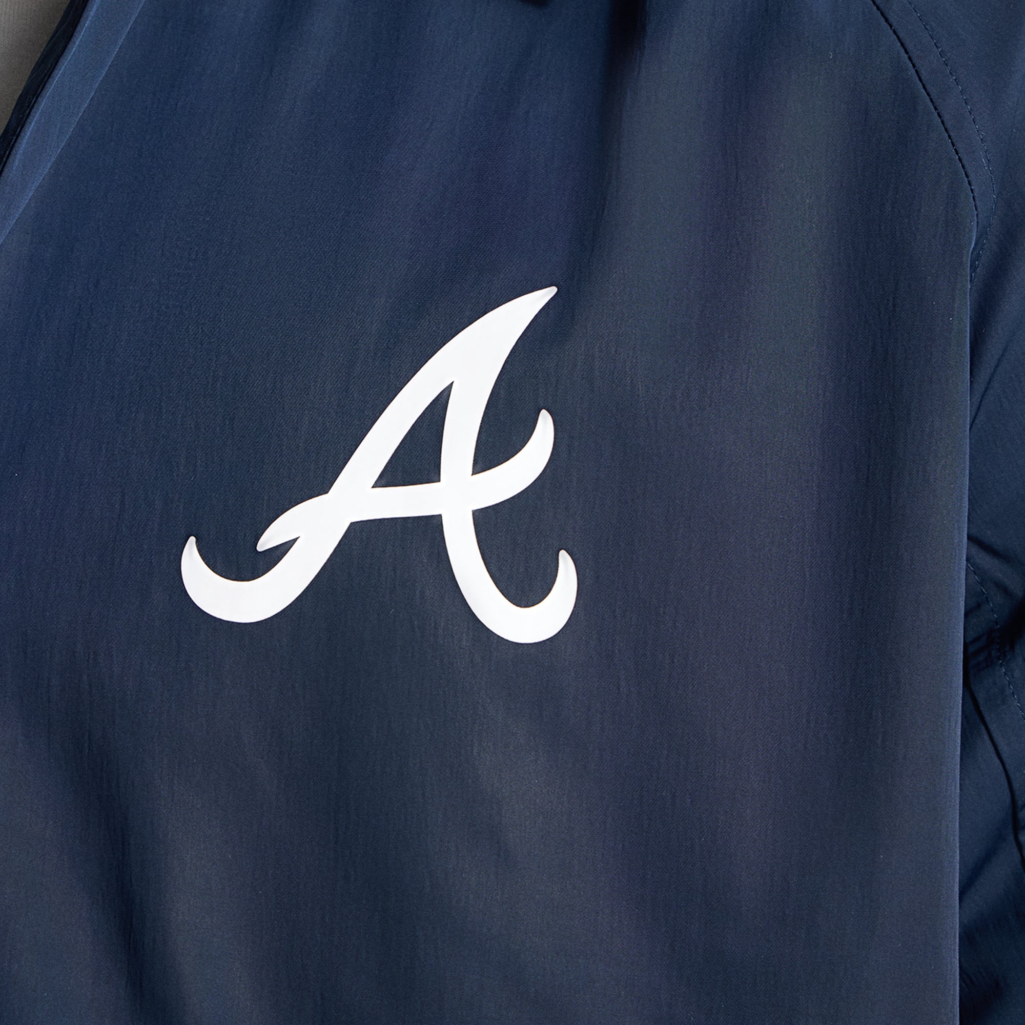Veste de coach raglan lululemon True Navy Atlanta Braves pour homme