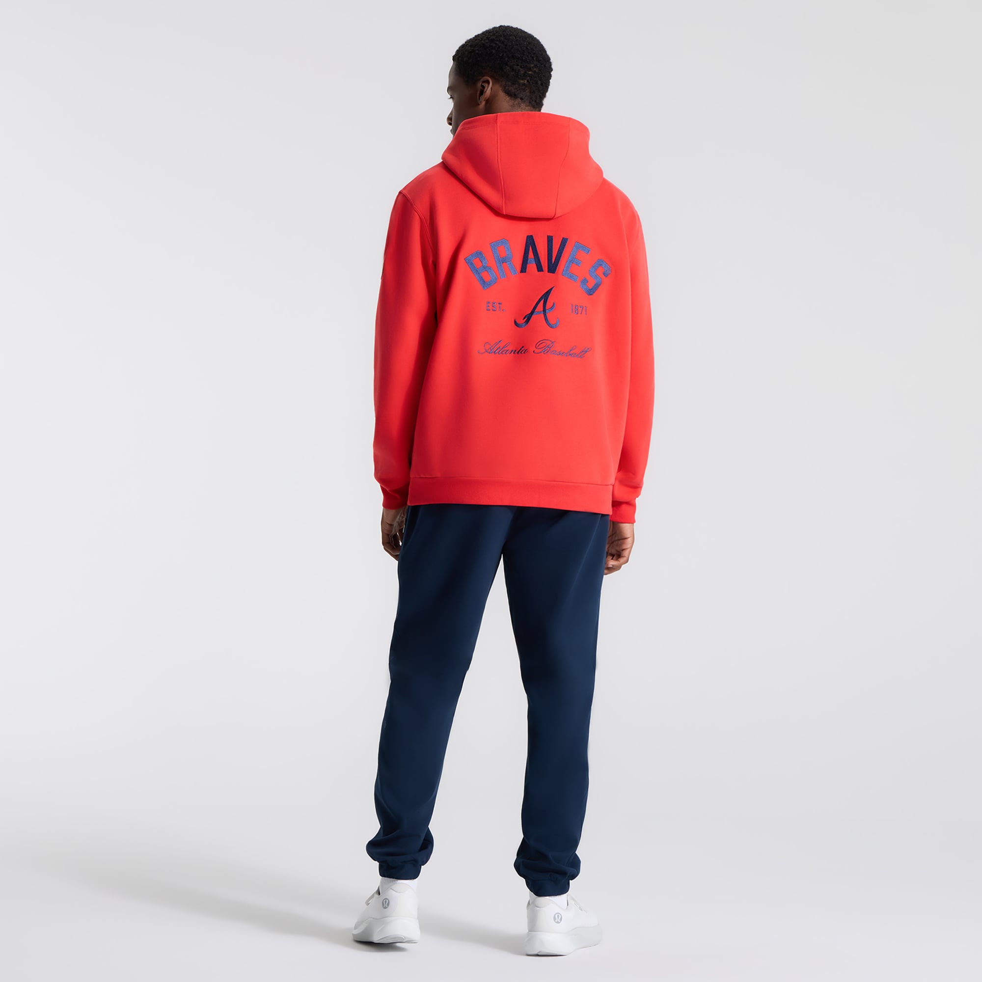Sweat à capuche lululemon Vapor Atlanta Braves Steady State pour homme