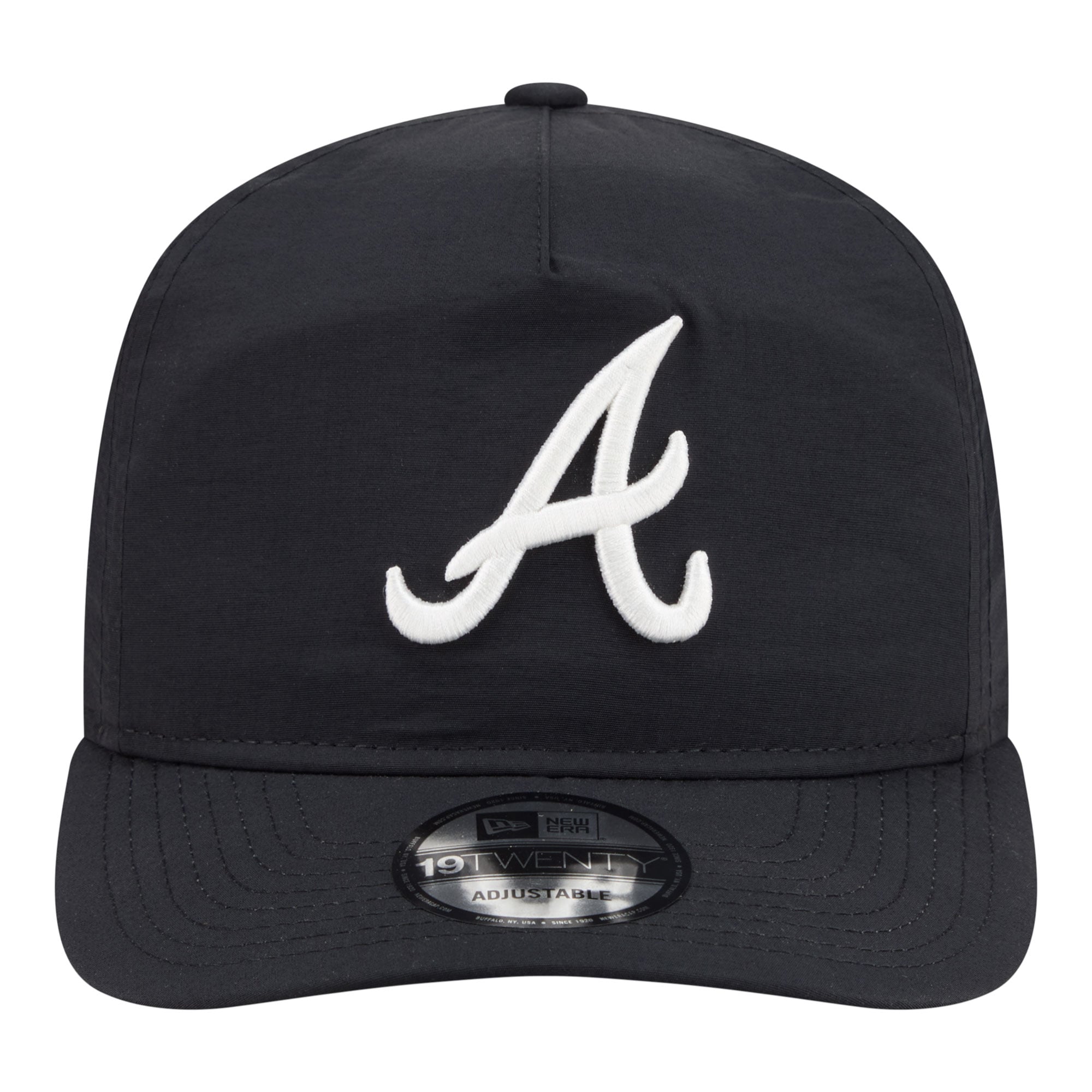 Casquette ajustable New Era crème/marine Atlanta Braves Everyday 19TWENTY pour homme