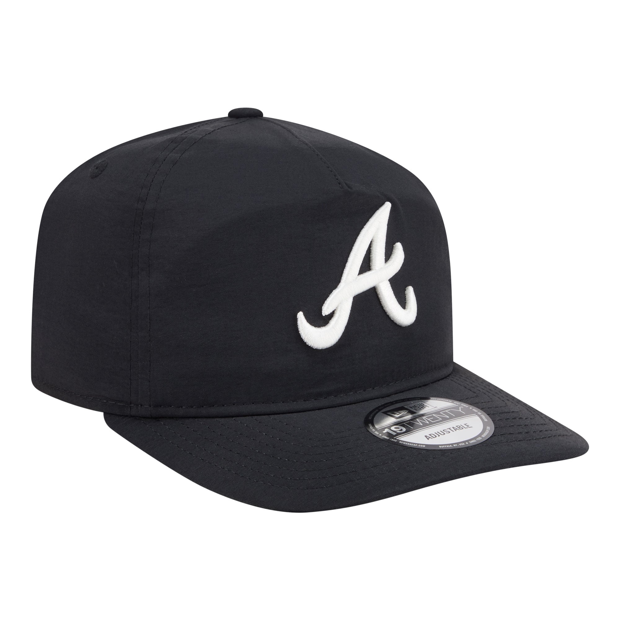 Casquette ajustable New Era crème/marine Atlanta Braves Everyday 19TWENTY pour homme
