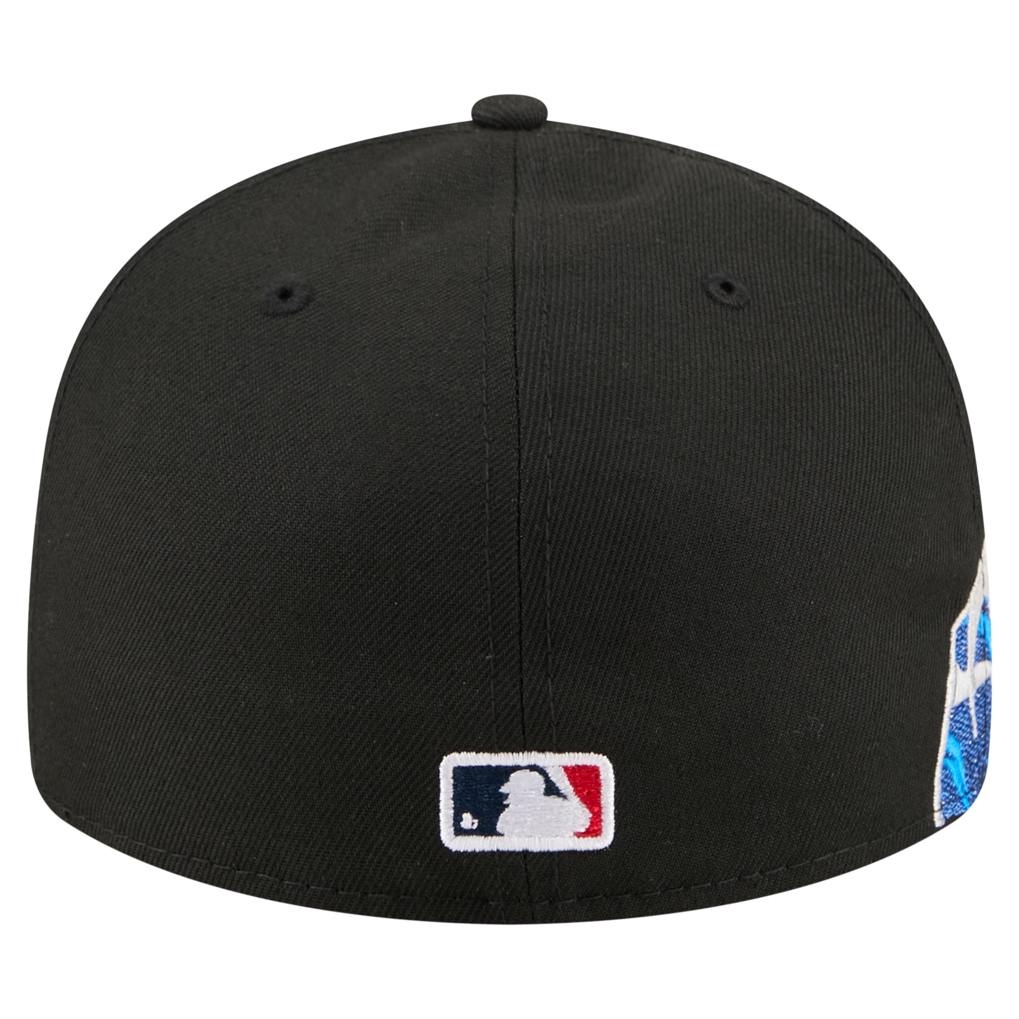 Casquette ajustée New Era Atlanta Braves Surf 59FIFTY noire pour homme