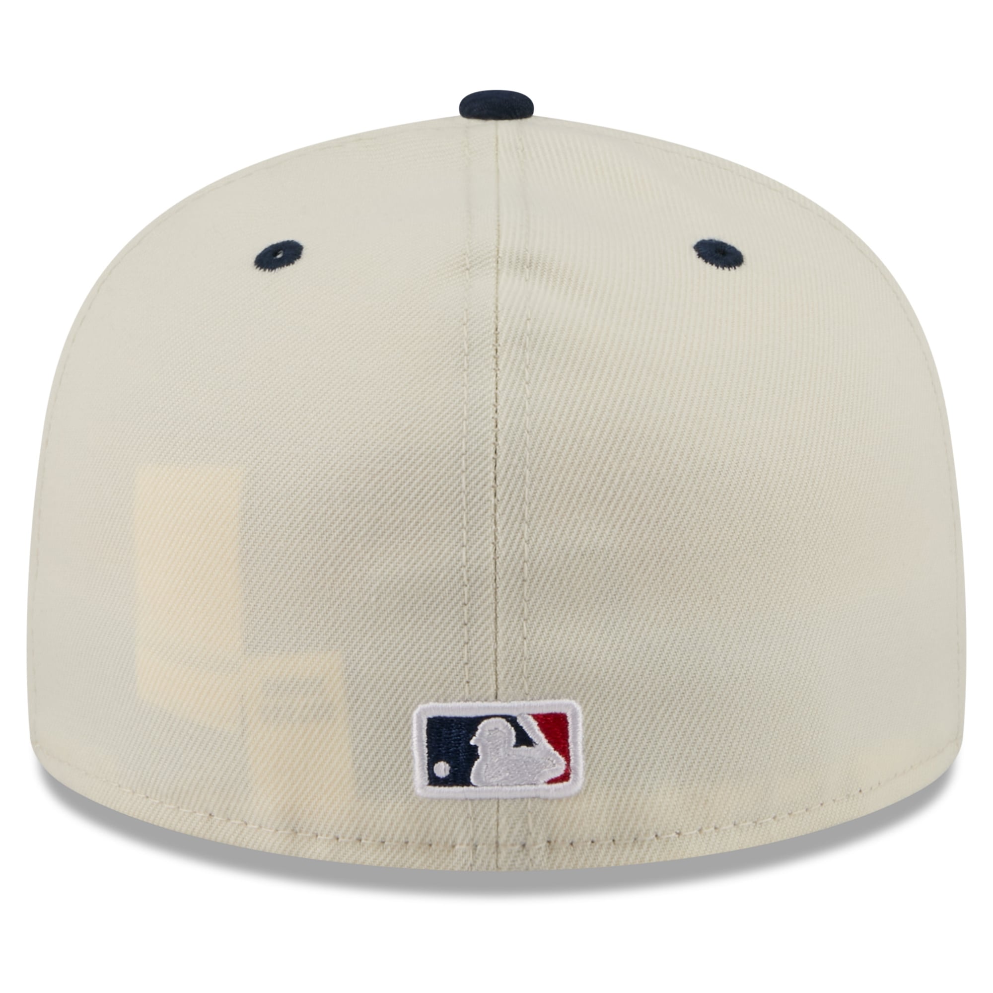 Men's New Era Cream/Navy Atlanta Braves USA 250 Fourth of July 59FIFTY Fitted Hat