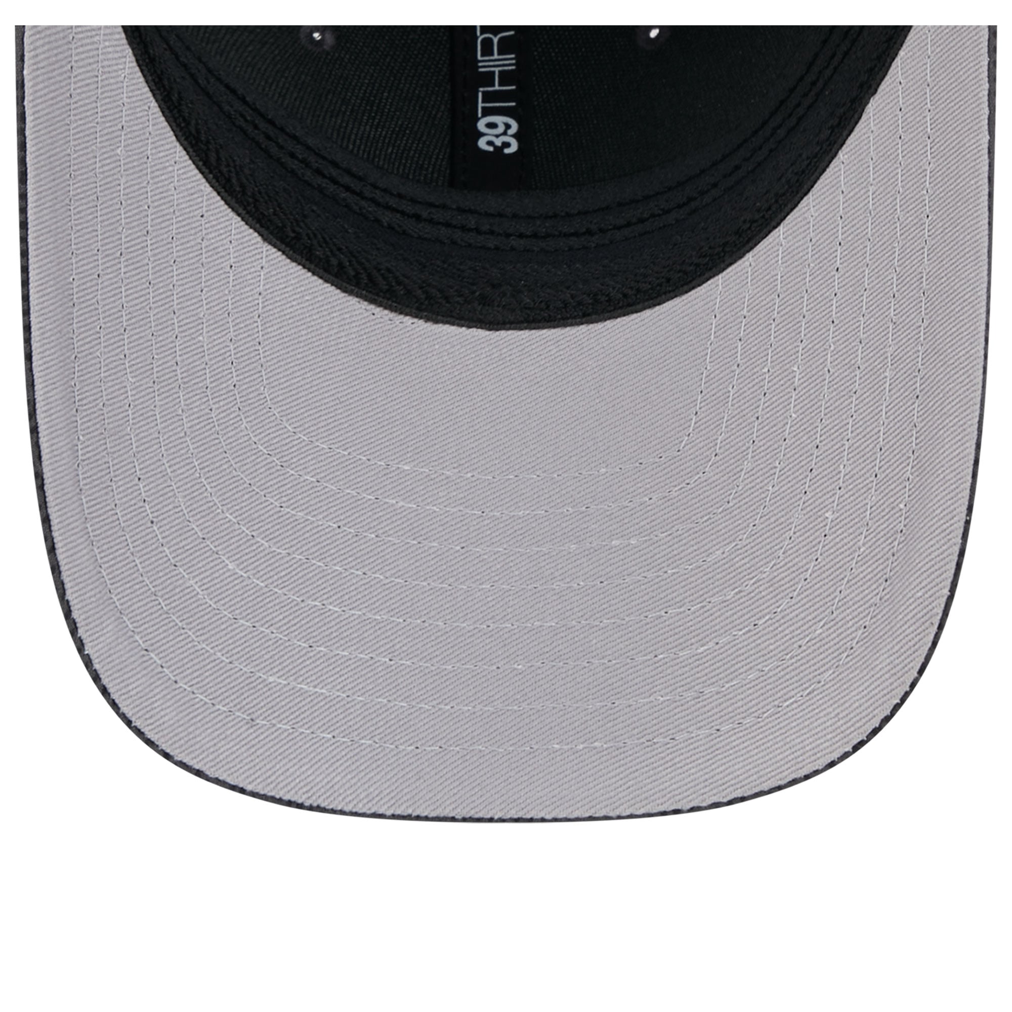 Men's New Era Gray Atlanta Braves Halftone 39THIRTY Flex Hat