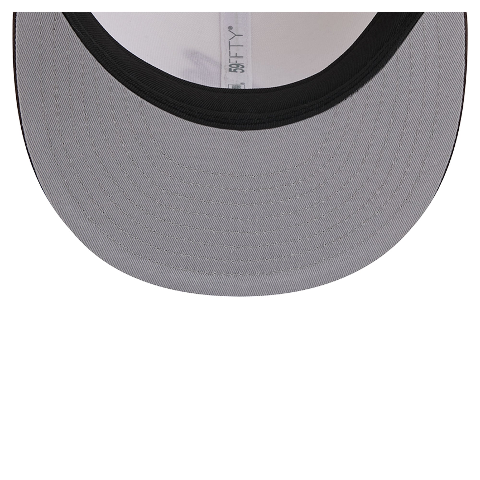 Casquette ajustée New Era 59FIFTY pour homme, couleur naturelle/marron, Atlanta Braves, motif citrouille épicée