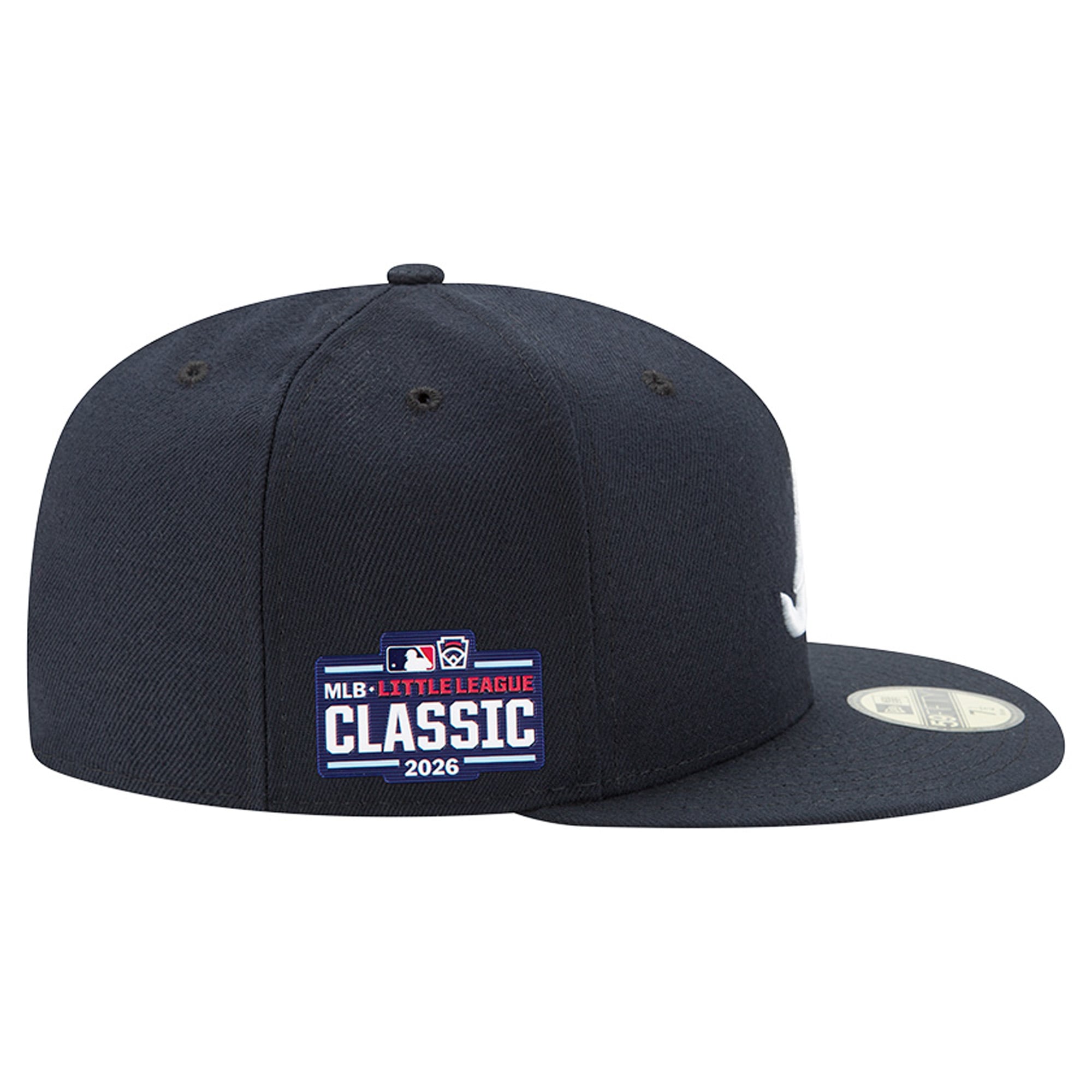 Men's New Era Navy Atlanta Braves 2026 Little League Classic Authentic Collection 59FIFTY Fitted Hat