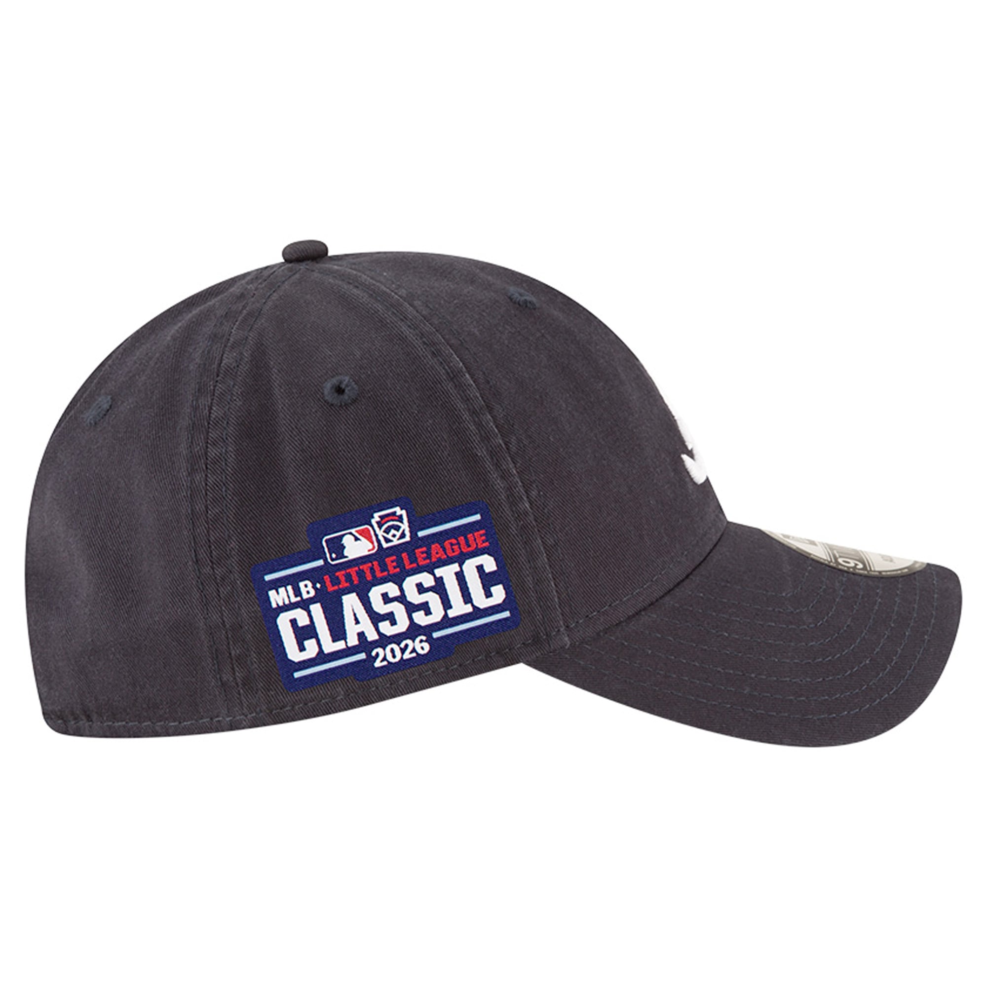 Men's New Era Navy Atlanta Braves 2026 Little League Classic Casual Classic Adjustable Hat