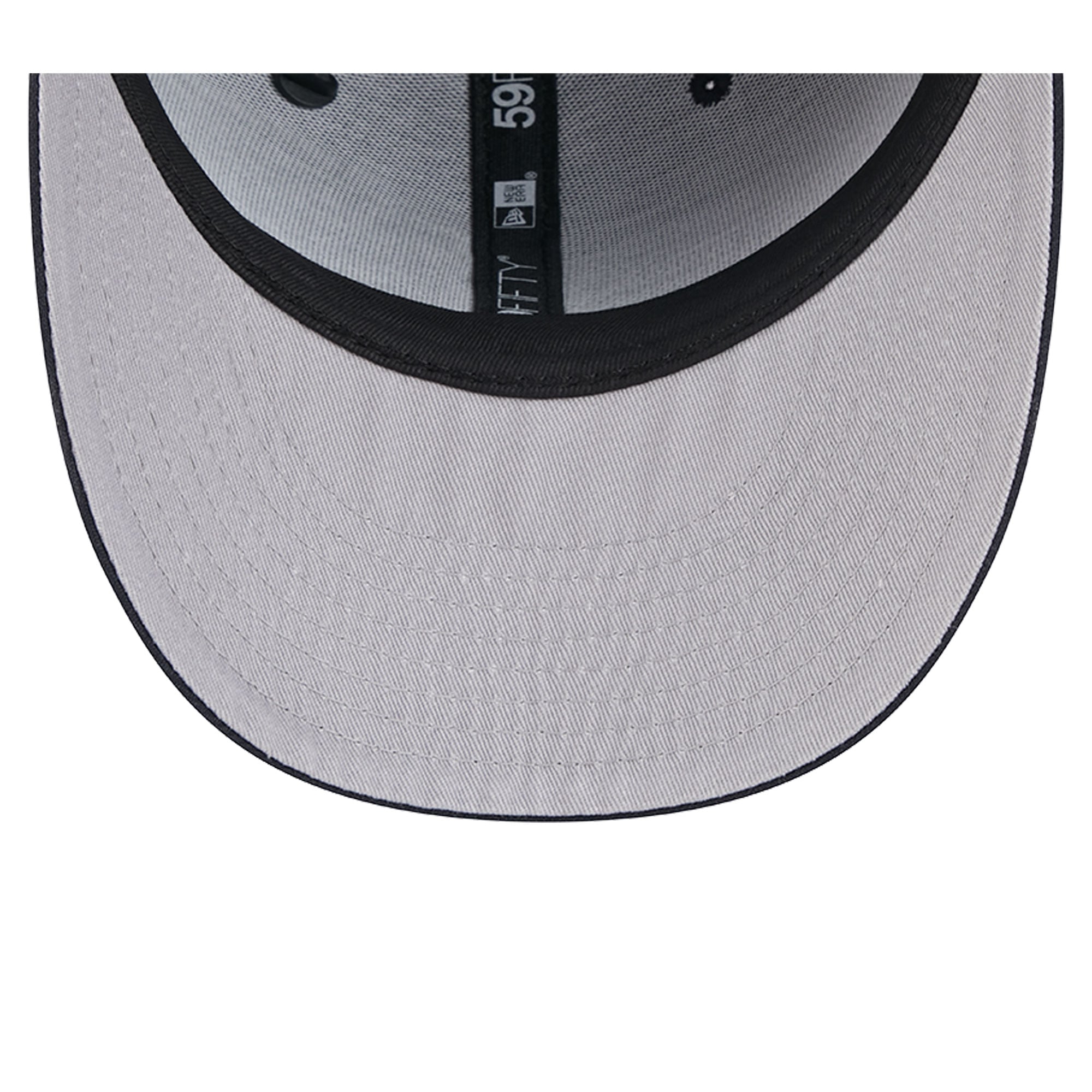 Casquette ajustée New Era 59FIFTY pour homme, bleu marine, pin Atlanta Braves City Icon.