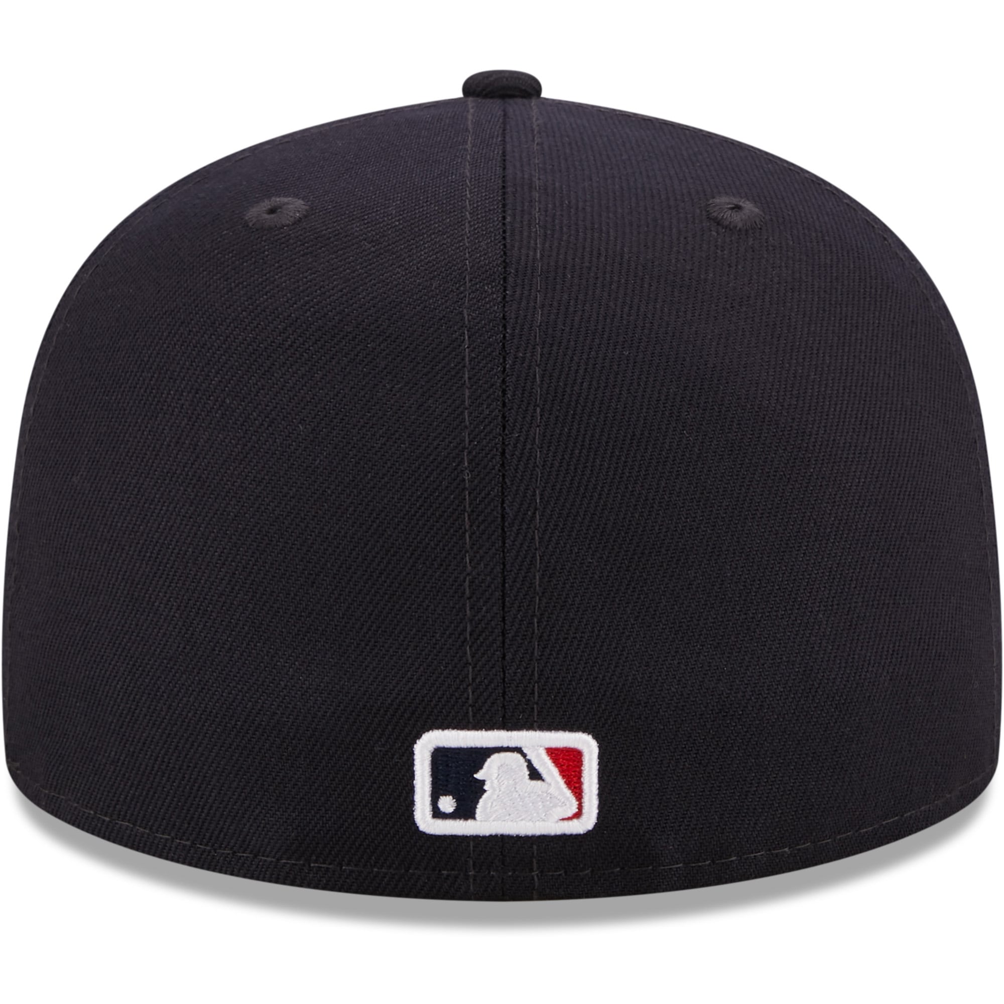 Men's New Era Navy Atlanta Braves Logo Side 59FIFTY - Fitted Hat