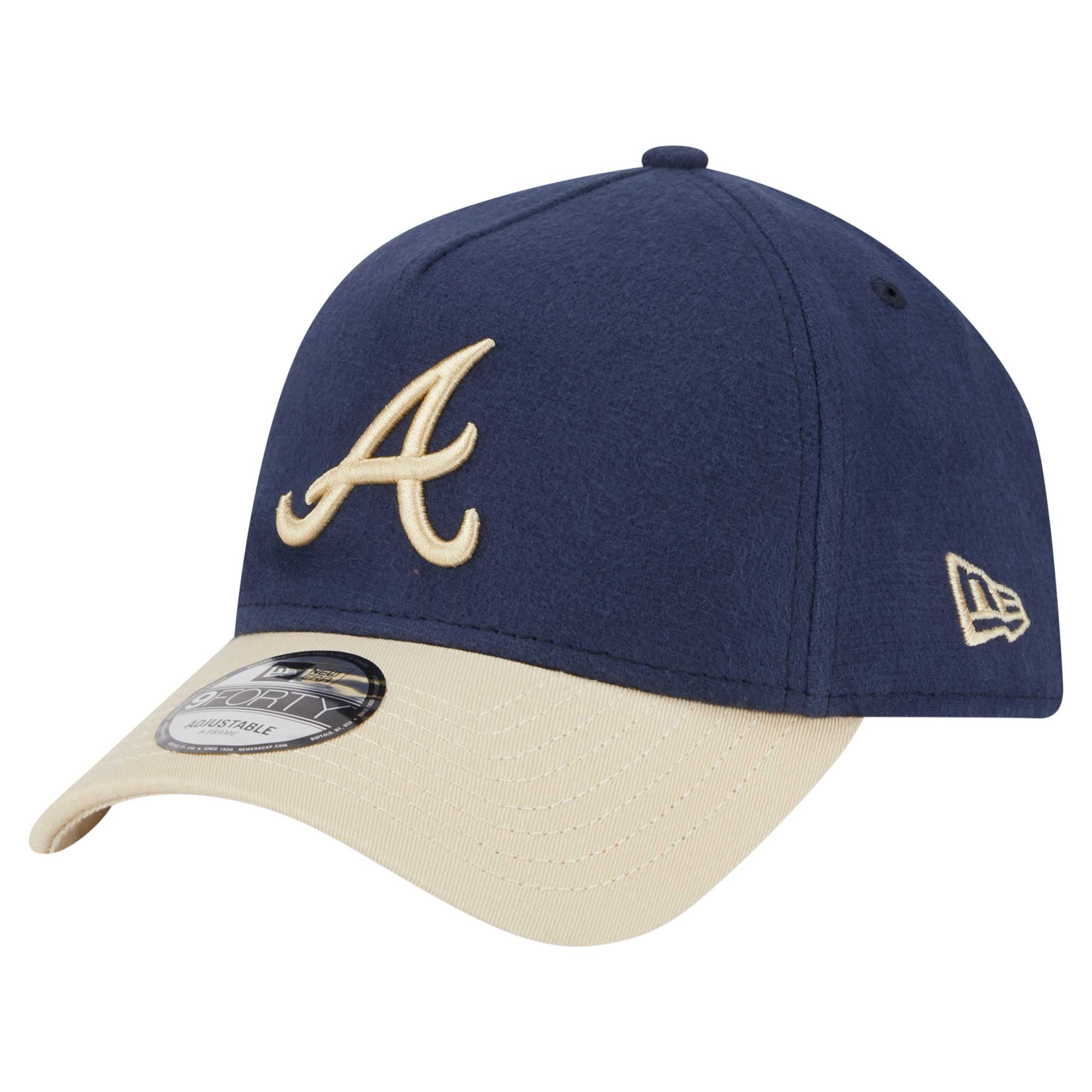 Casquette Snapback New Era A-Frame 9Forty - Tissu Moleskine Navy - Taille Unique - Neuf Avec étiquette