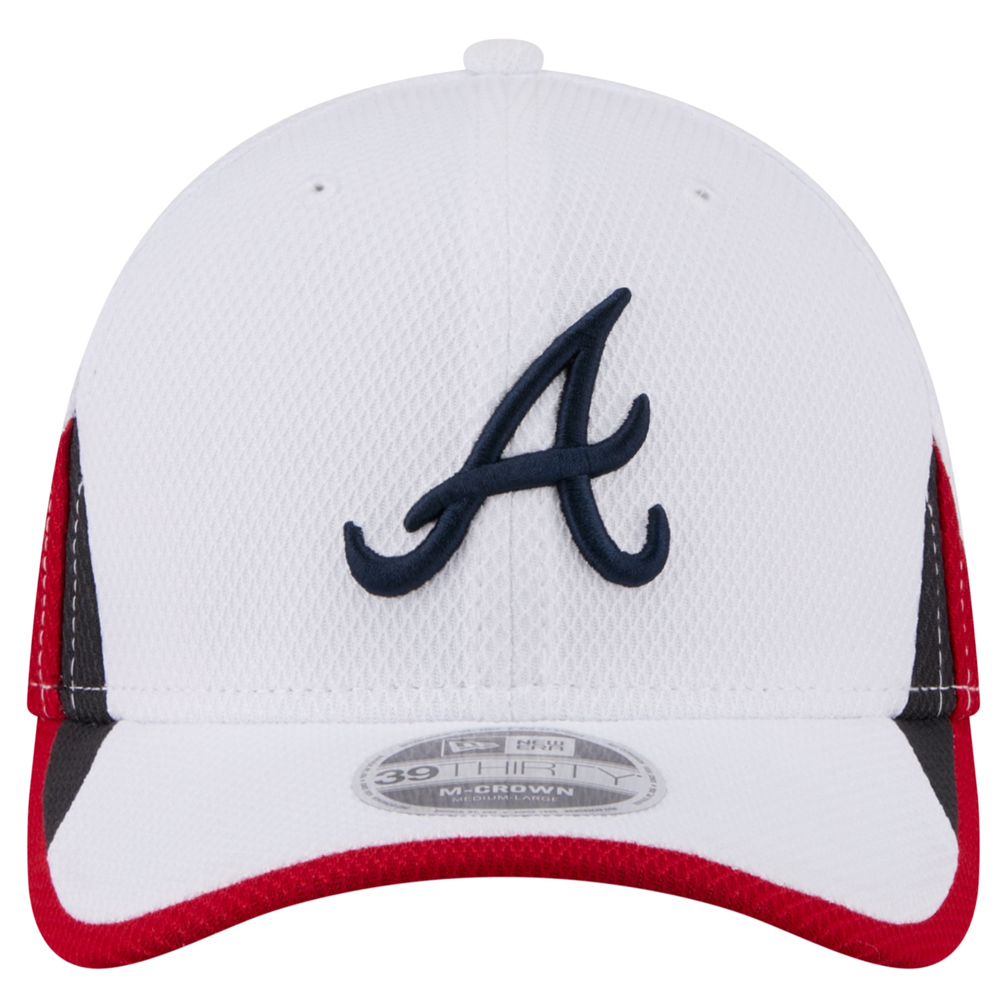 Men's New Era White Atlanta Braves