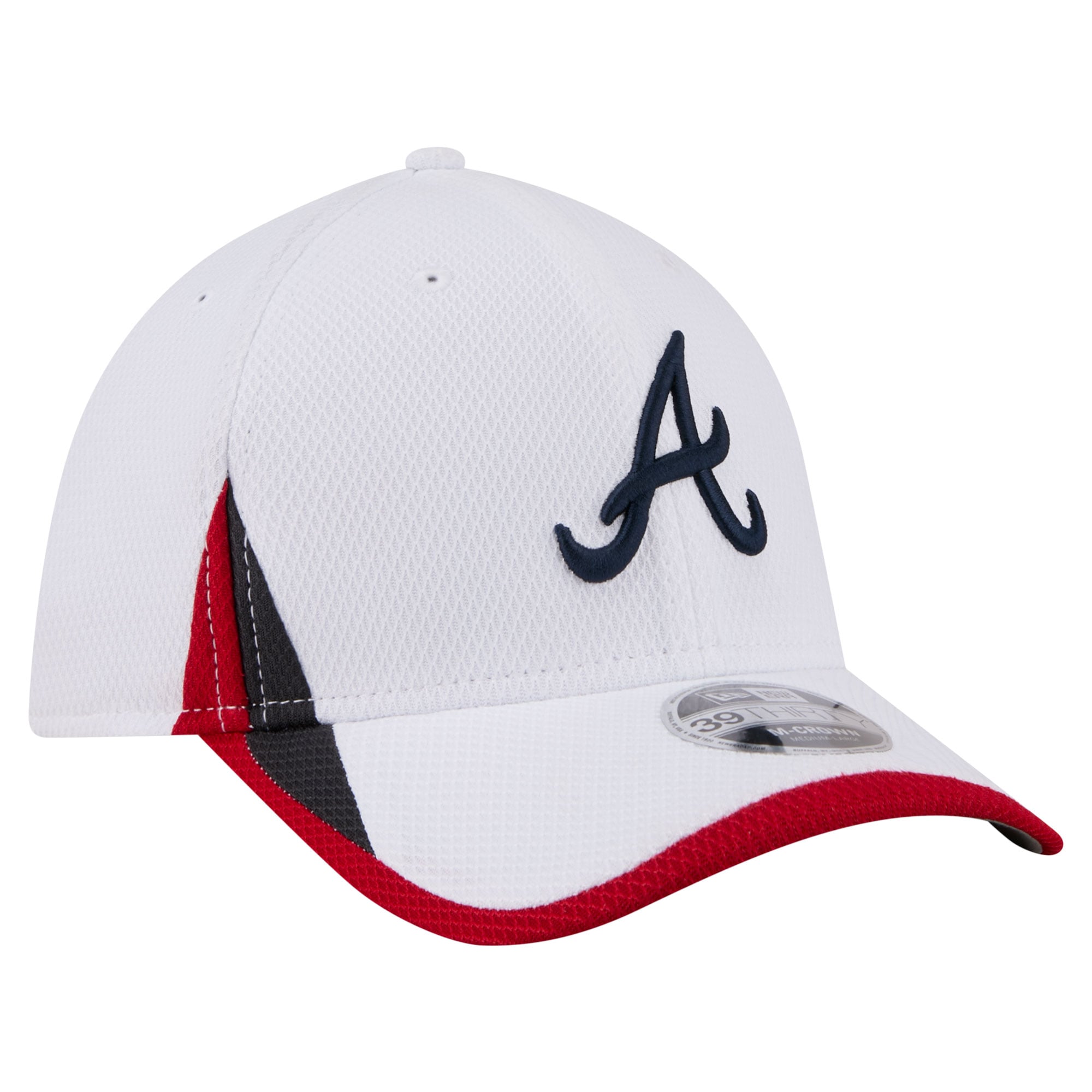 Men's New Era White Atlanta Braves