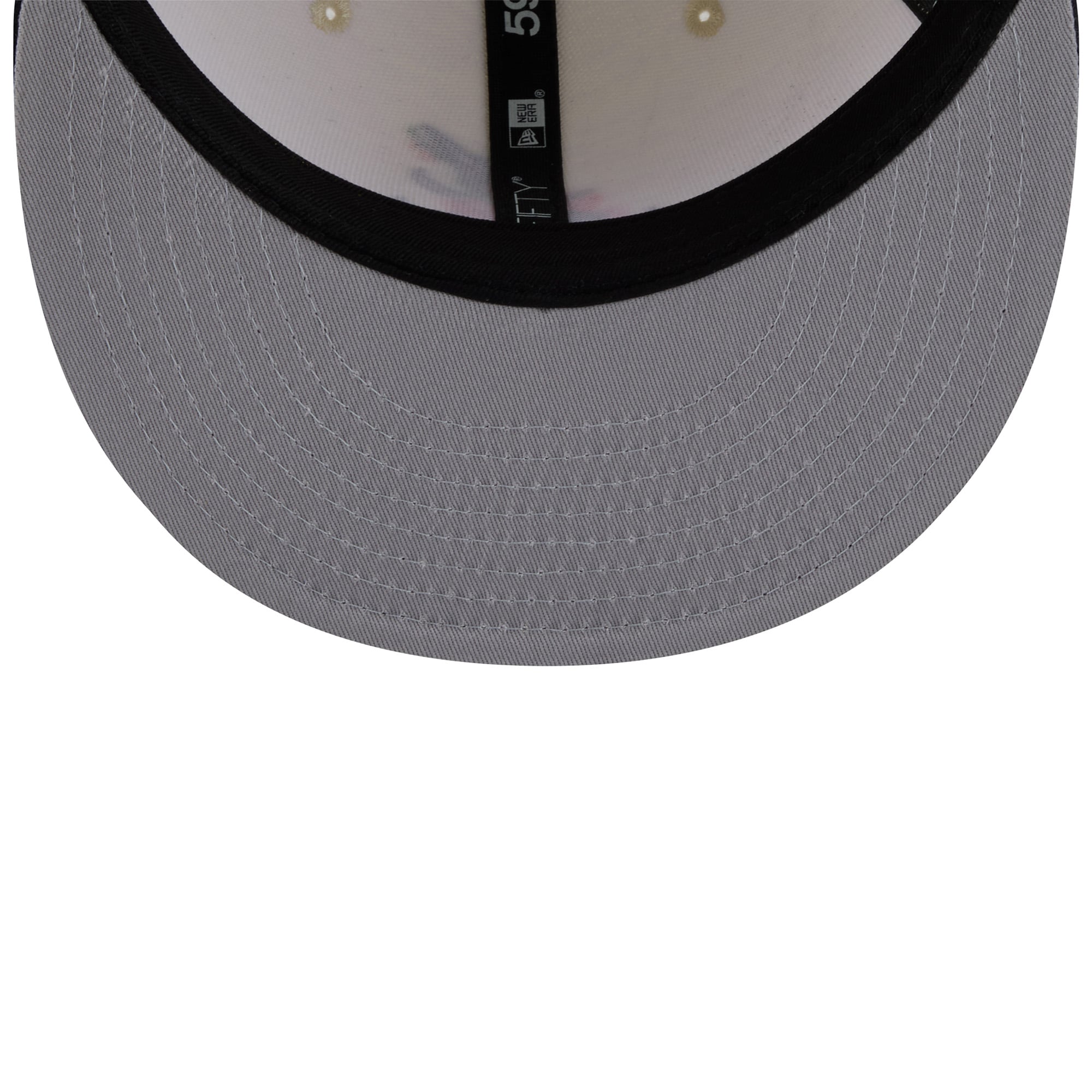 Men's New Era White/Navy Atlanta Braves Blossom 59FIFTY Fitted Hat