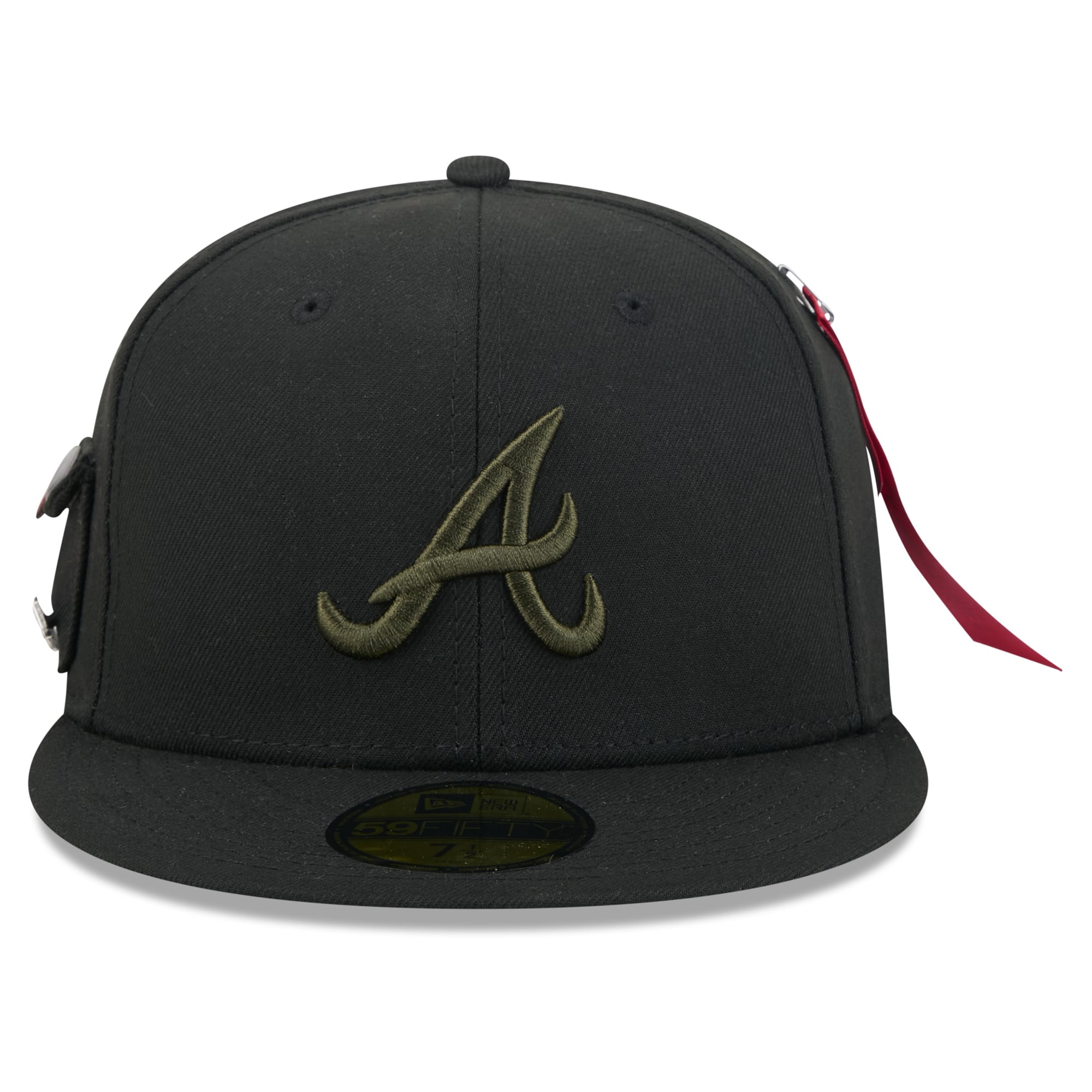 Casquette ajustée New Era x Alpha Industries Atlanta Braves 59FIFTY pour homme