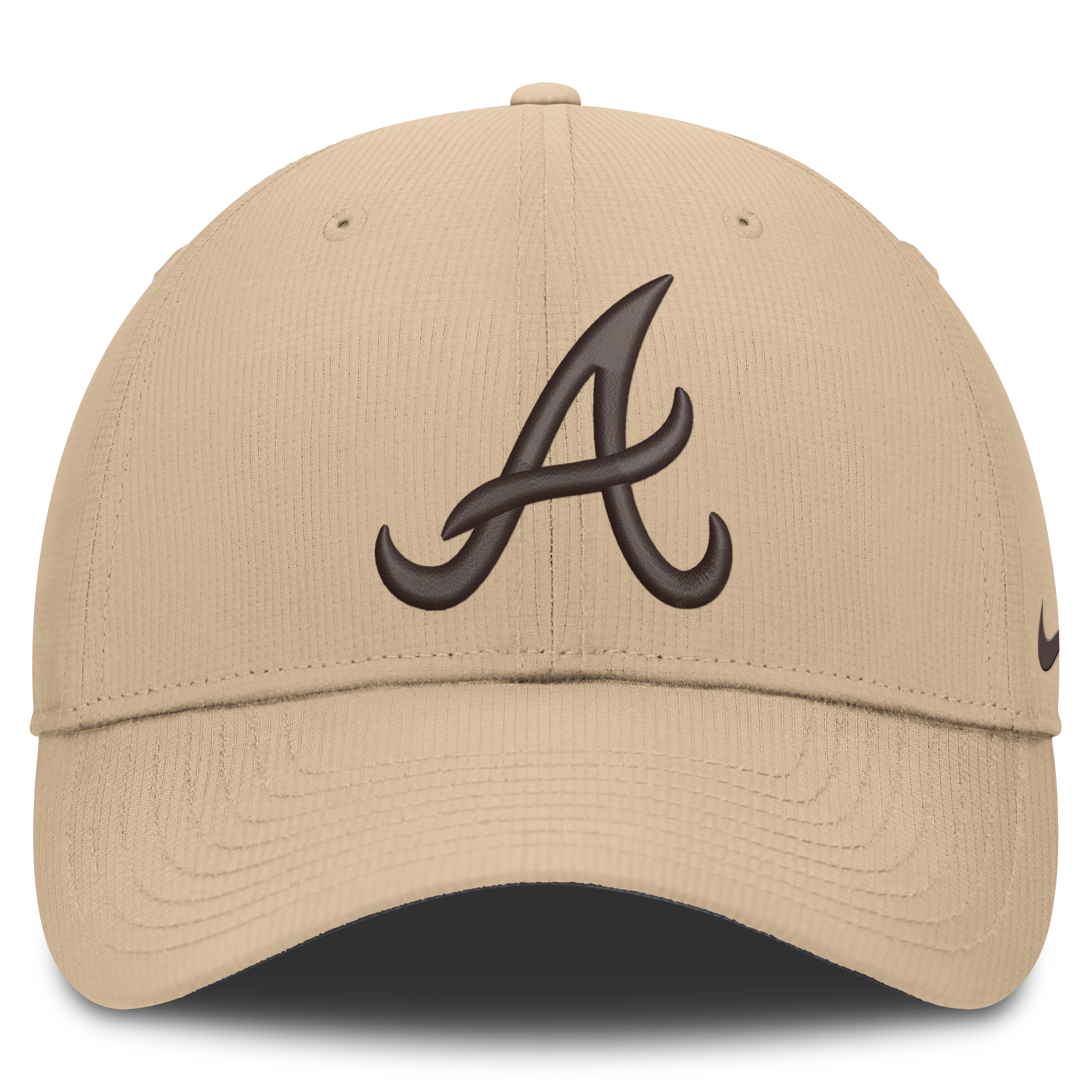 Casquette ajustable Nike Atlanta Braves Desert Ripstop Club kaki pour homme
