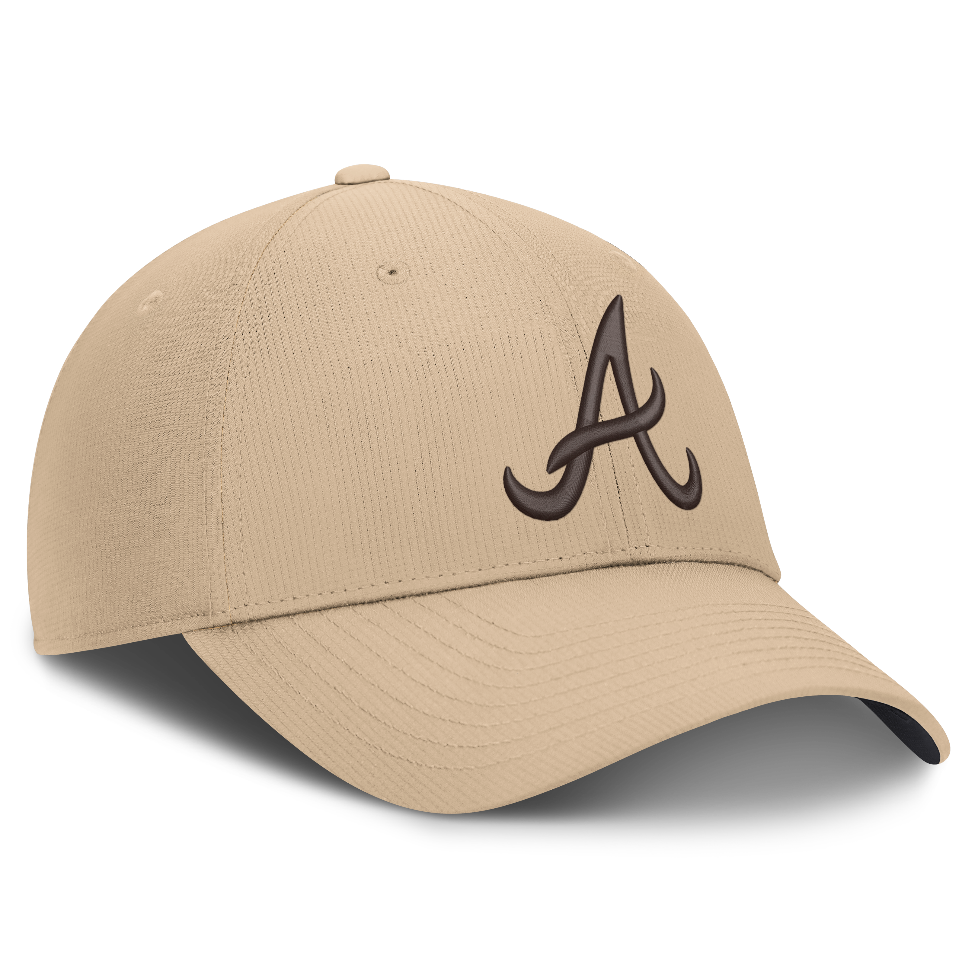 Casquette ajustable Nike Atlanta Braves Desert Ripstop Club kaki pour homme