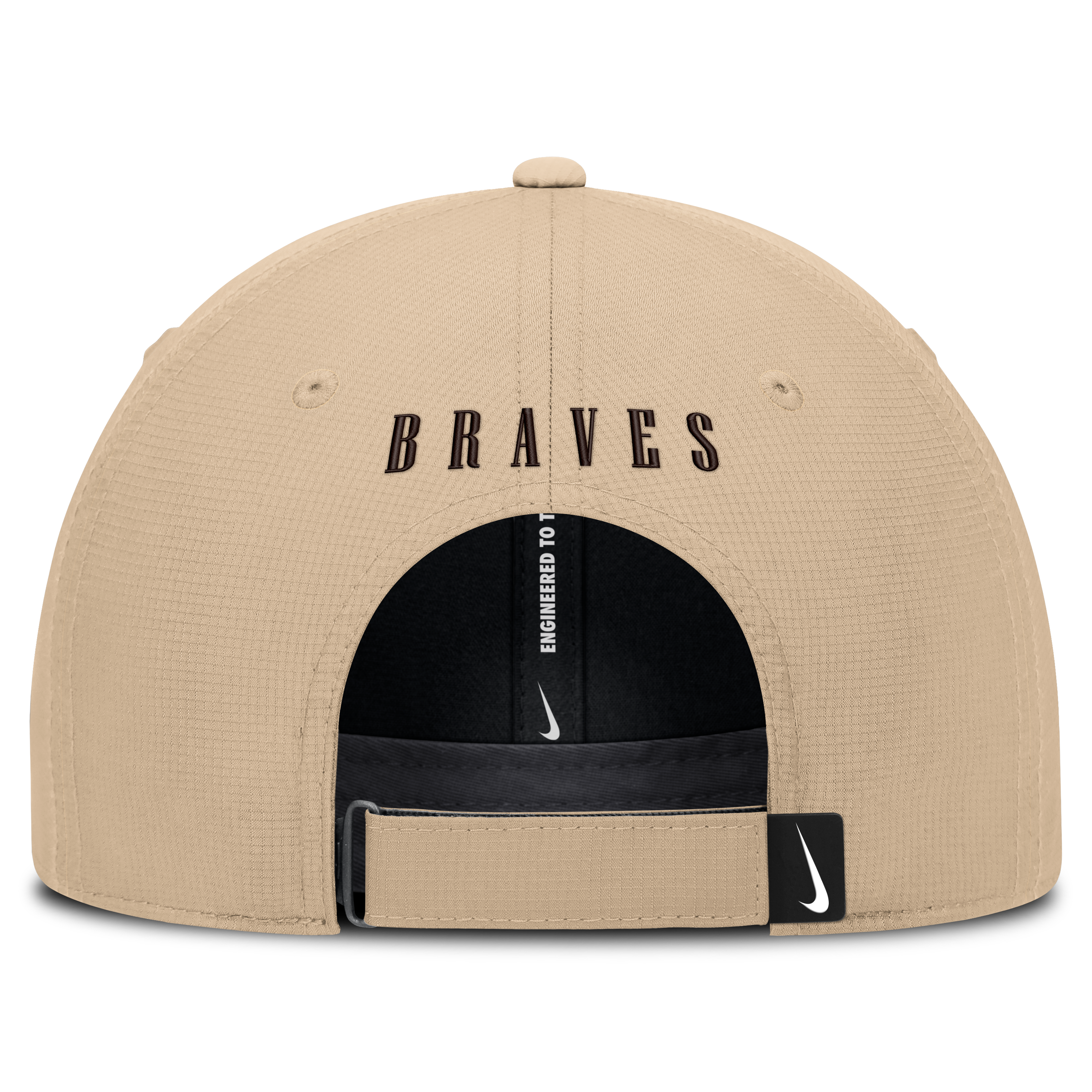 Casquette ajustable Nike Atlanta Braves Desert Ripstop Club kaki pour homme