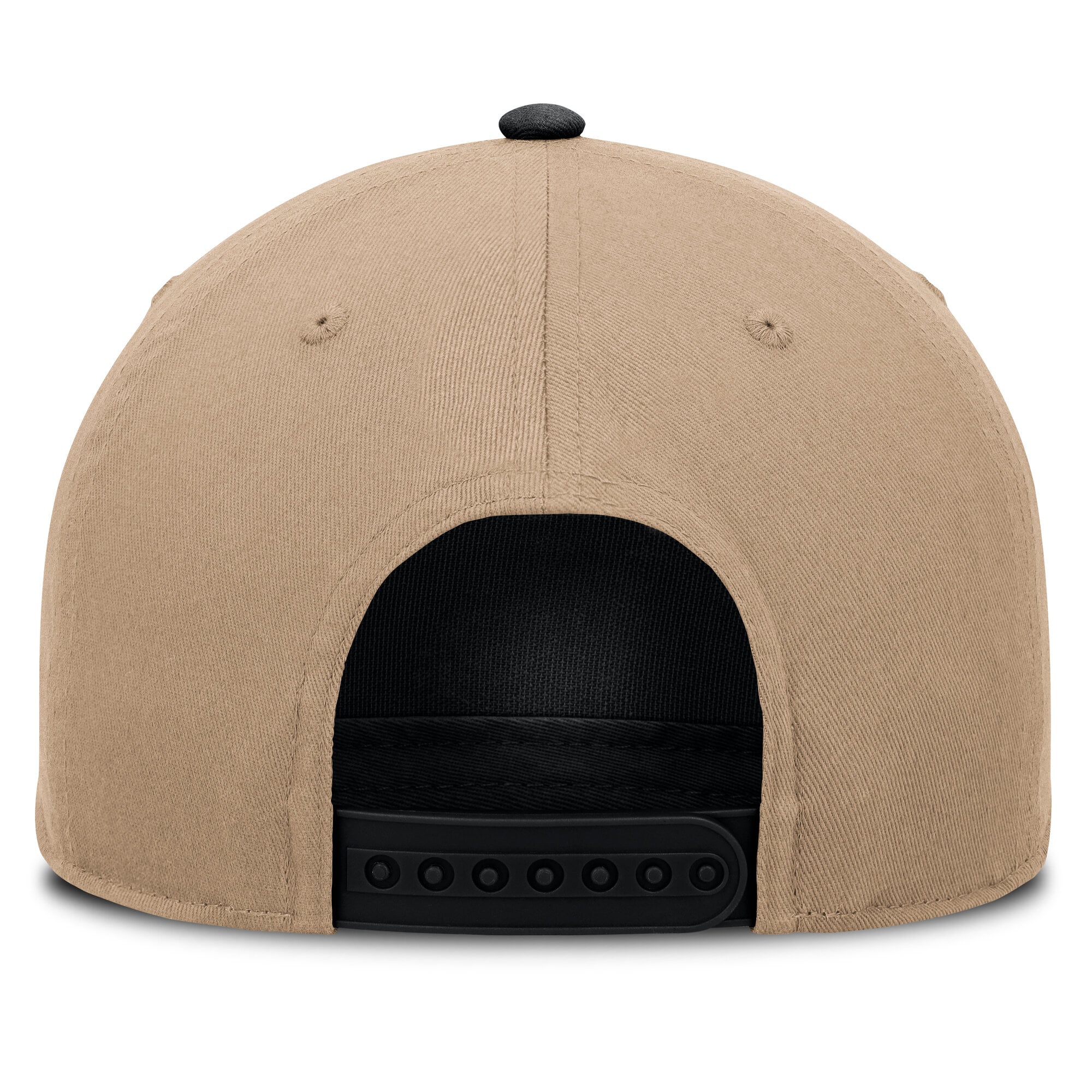 Men's Nike Khaki/Black Atlanta Braves Rise A-Frame Adjustable Hat
