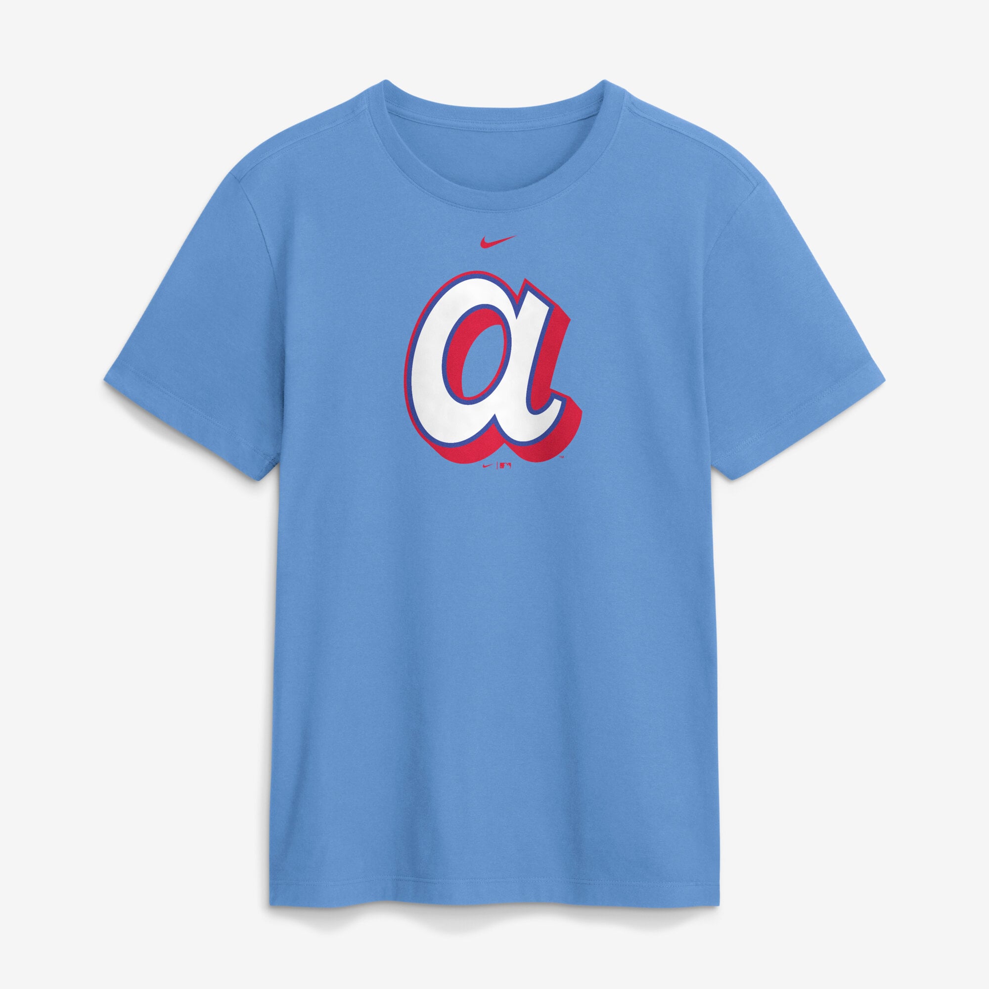 Men's Nike Light Blue Atlanta Braves City Connect Club T-Shirt