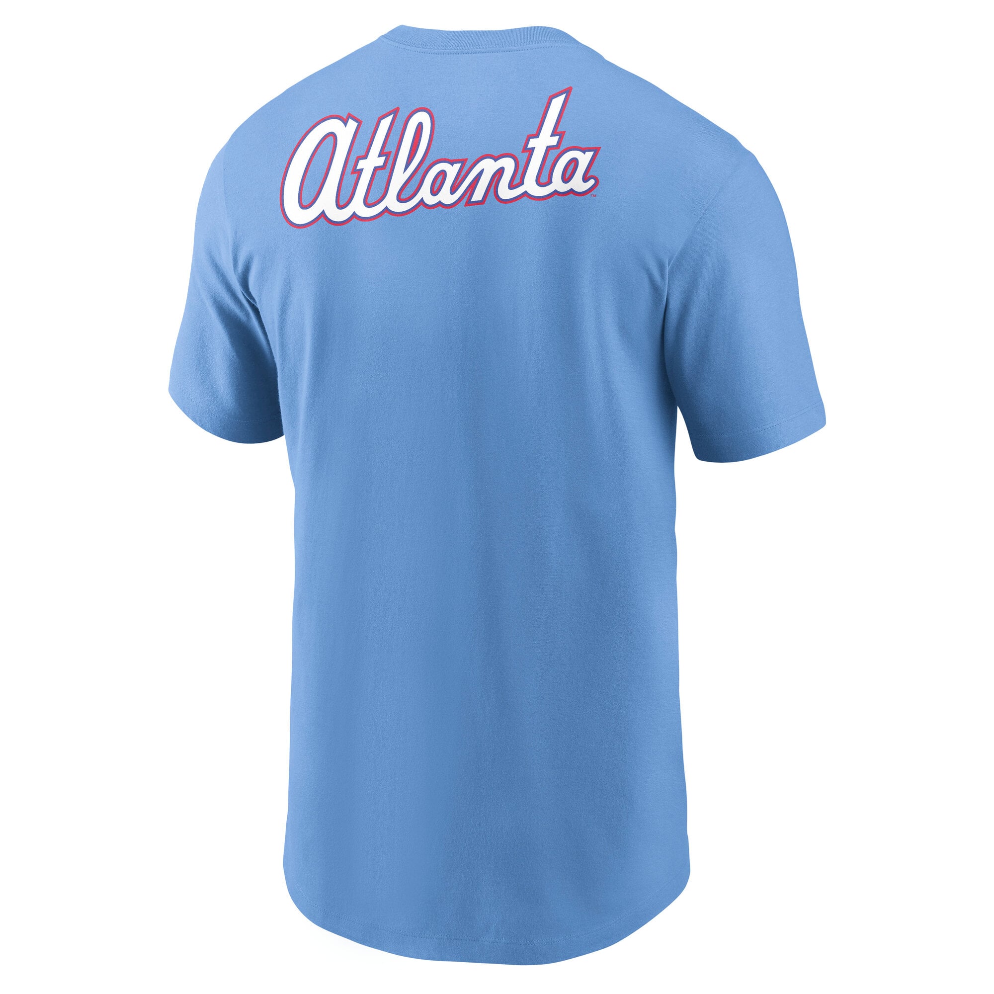Men's Nike Light Blue Atlanta Braves City Connect Club T-Shirt