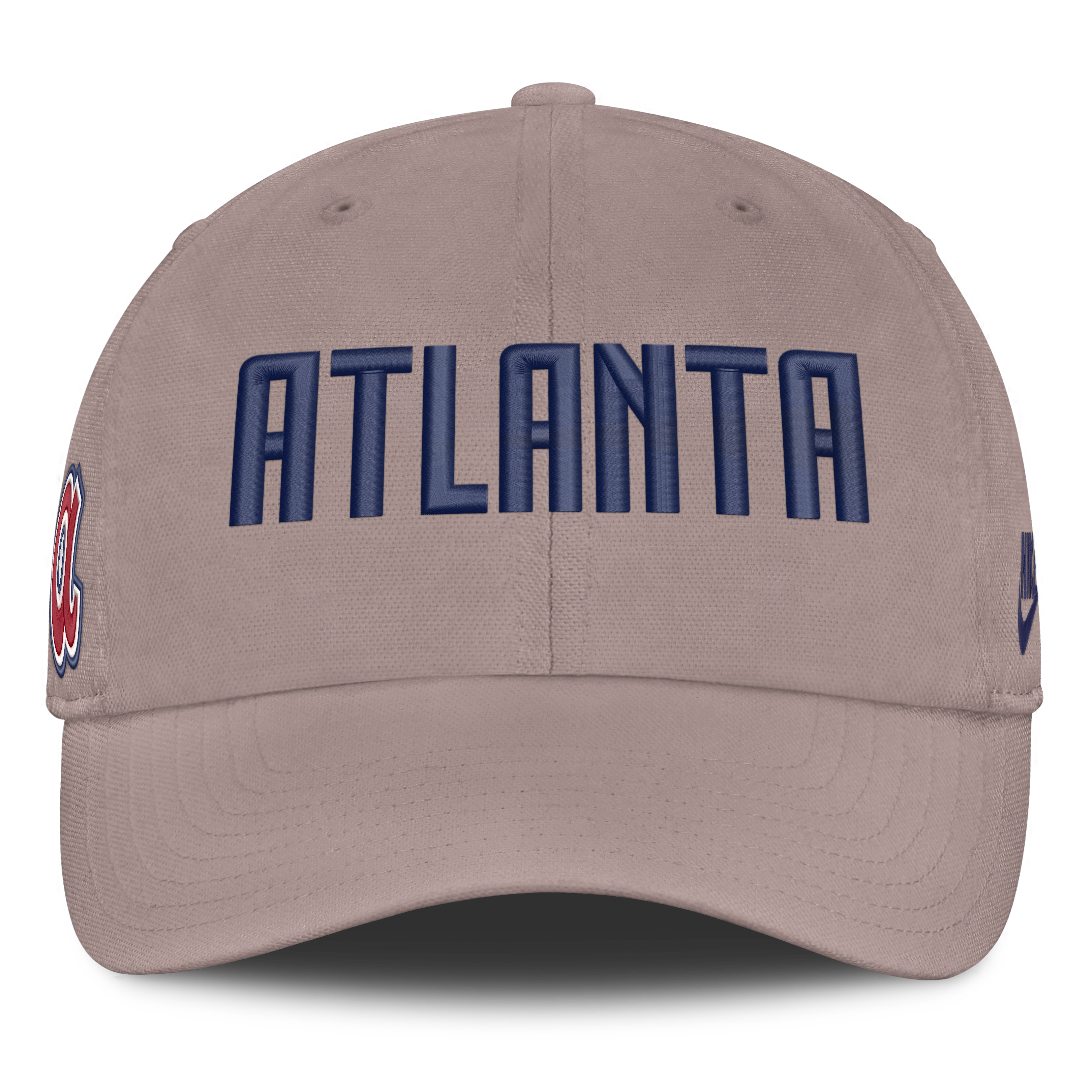 Casquette ajustable Nike marron clair Atlanta Braves Cooperstown Club pour homme