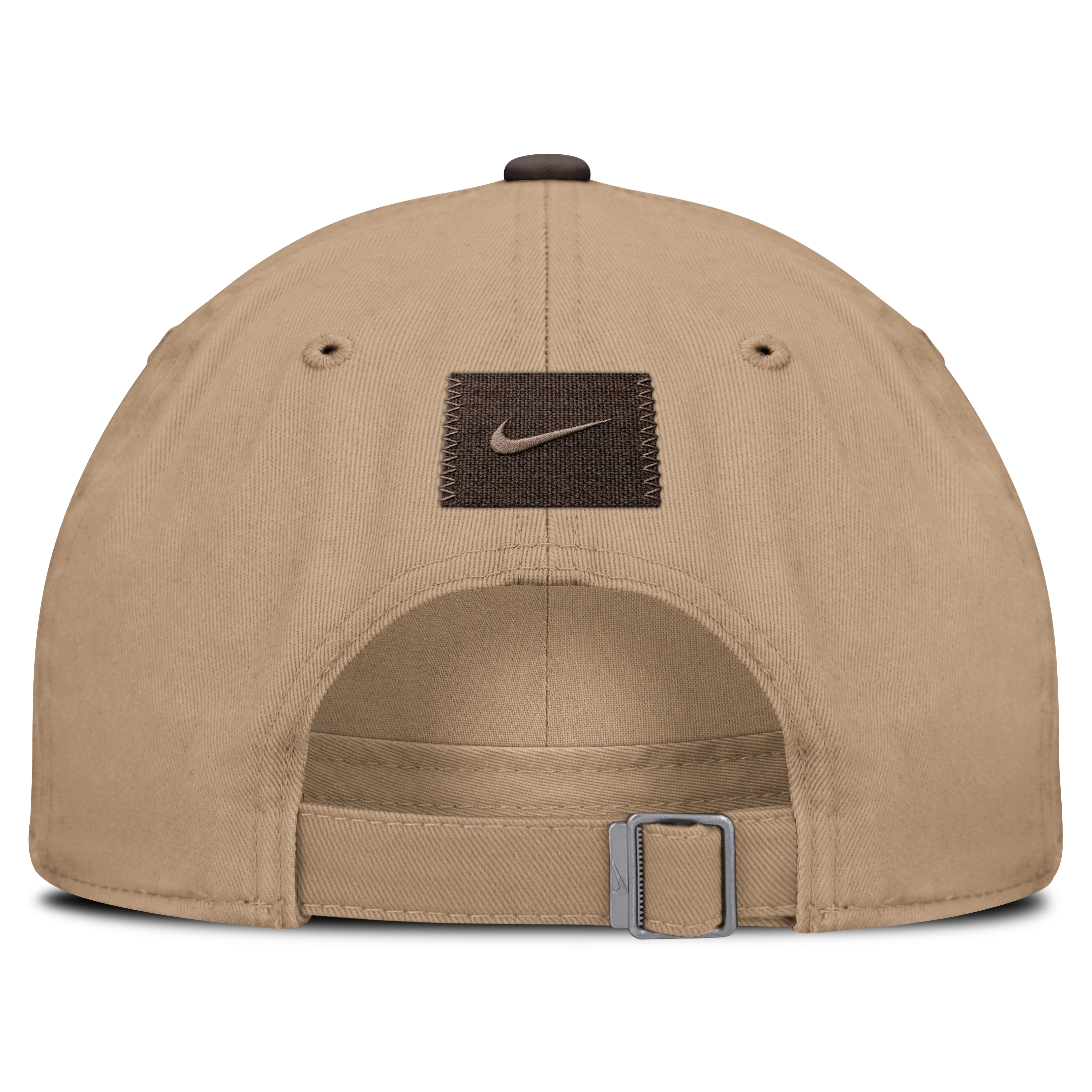 Casquette ajustable Nike Atlanta Braves Statement Club marron clair pour homme