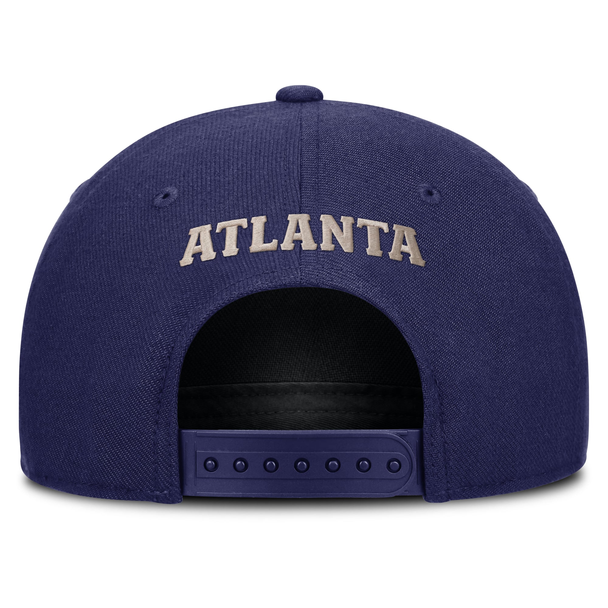 Casquette ajustable Nike Atlanta Braves Cooperstown Rise marron clair/bleu roi